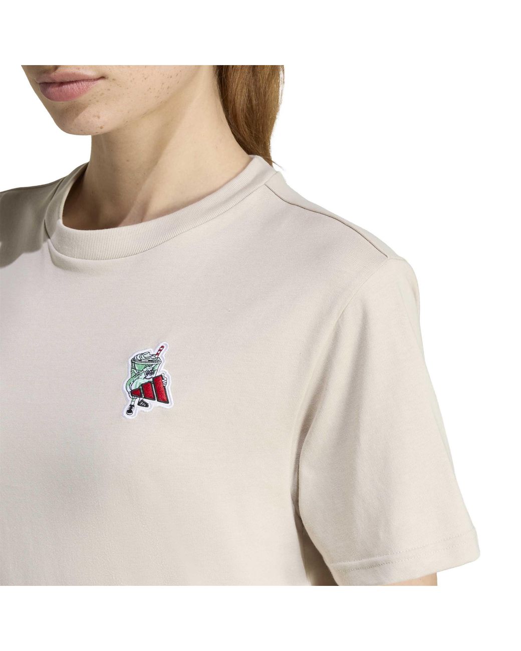 Adidas White Sft Sport T