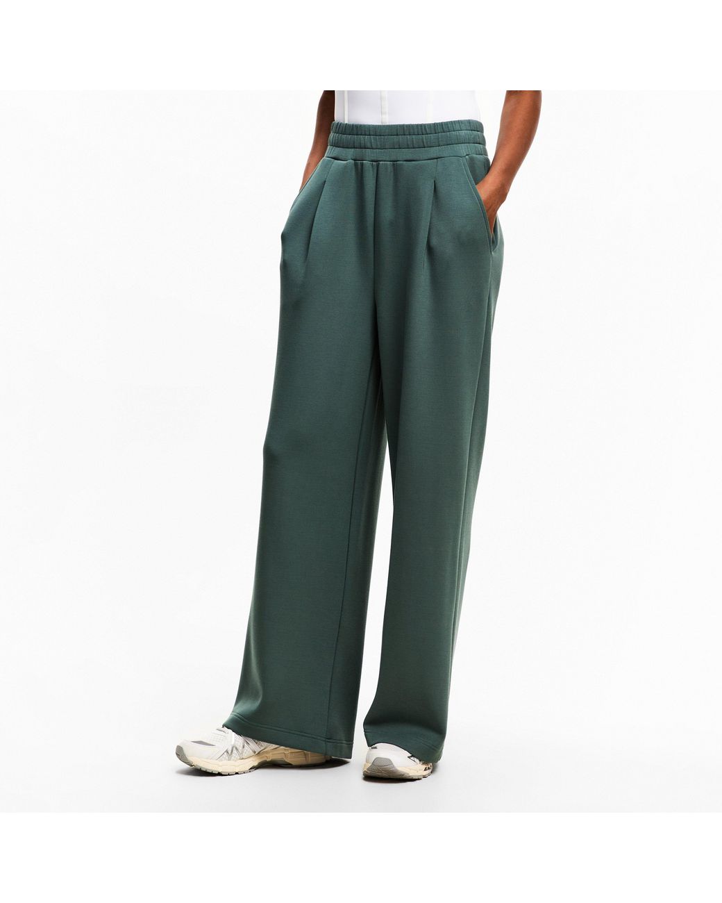 Varley Green Open Hem Fleece Joggers