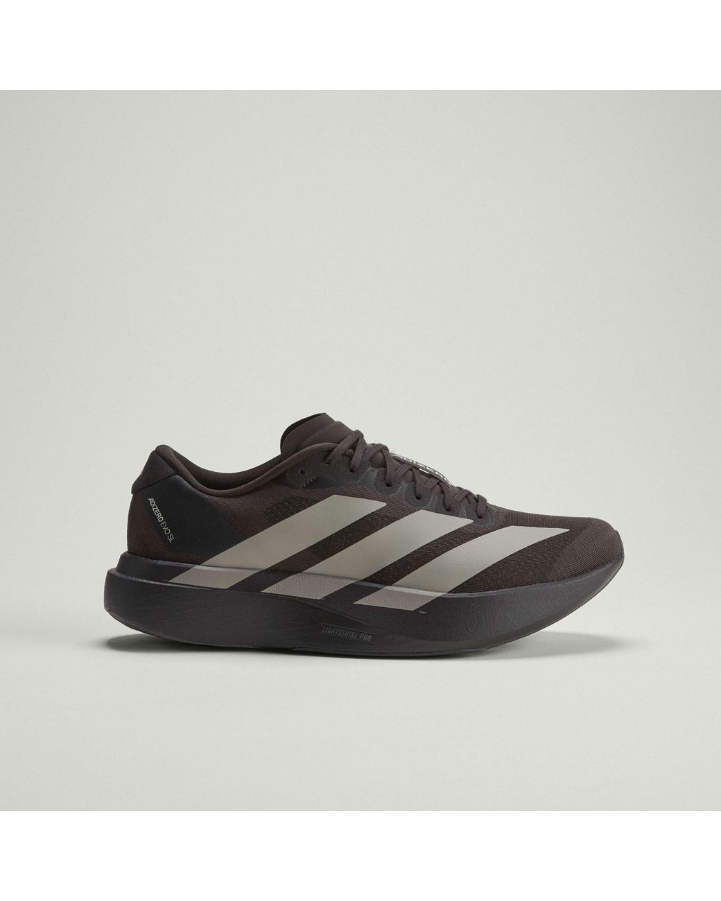 Adidas Brown Adizero Evo Sl Shoes for men