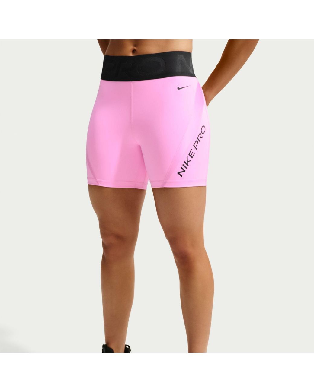 Nike Pink Keely Sculpt 5In Performance Shorts