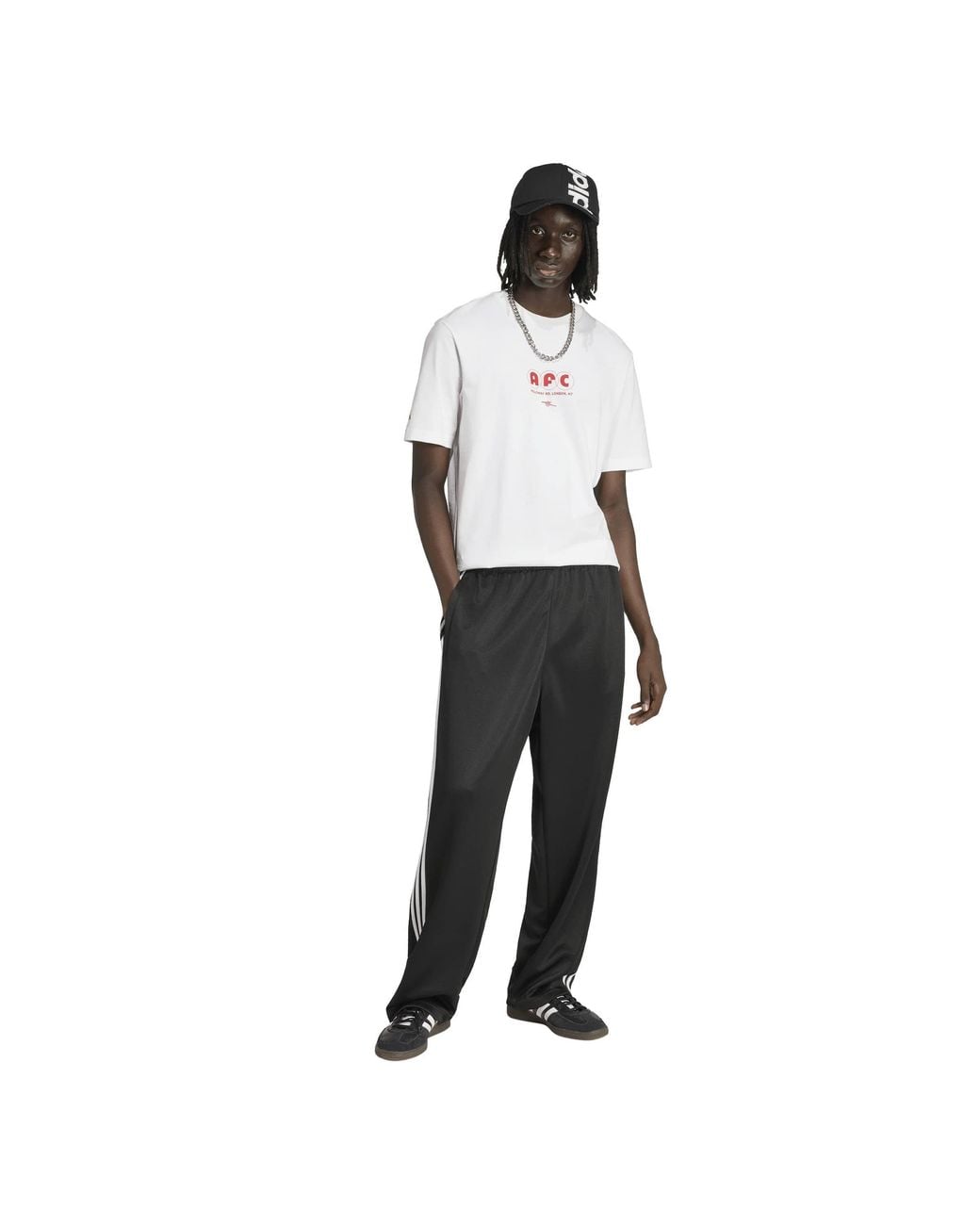 Adidas White Arsenal Cotton Graphic Short-Sleeve T-Shirt for men
