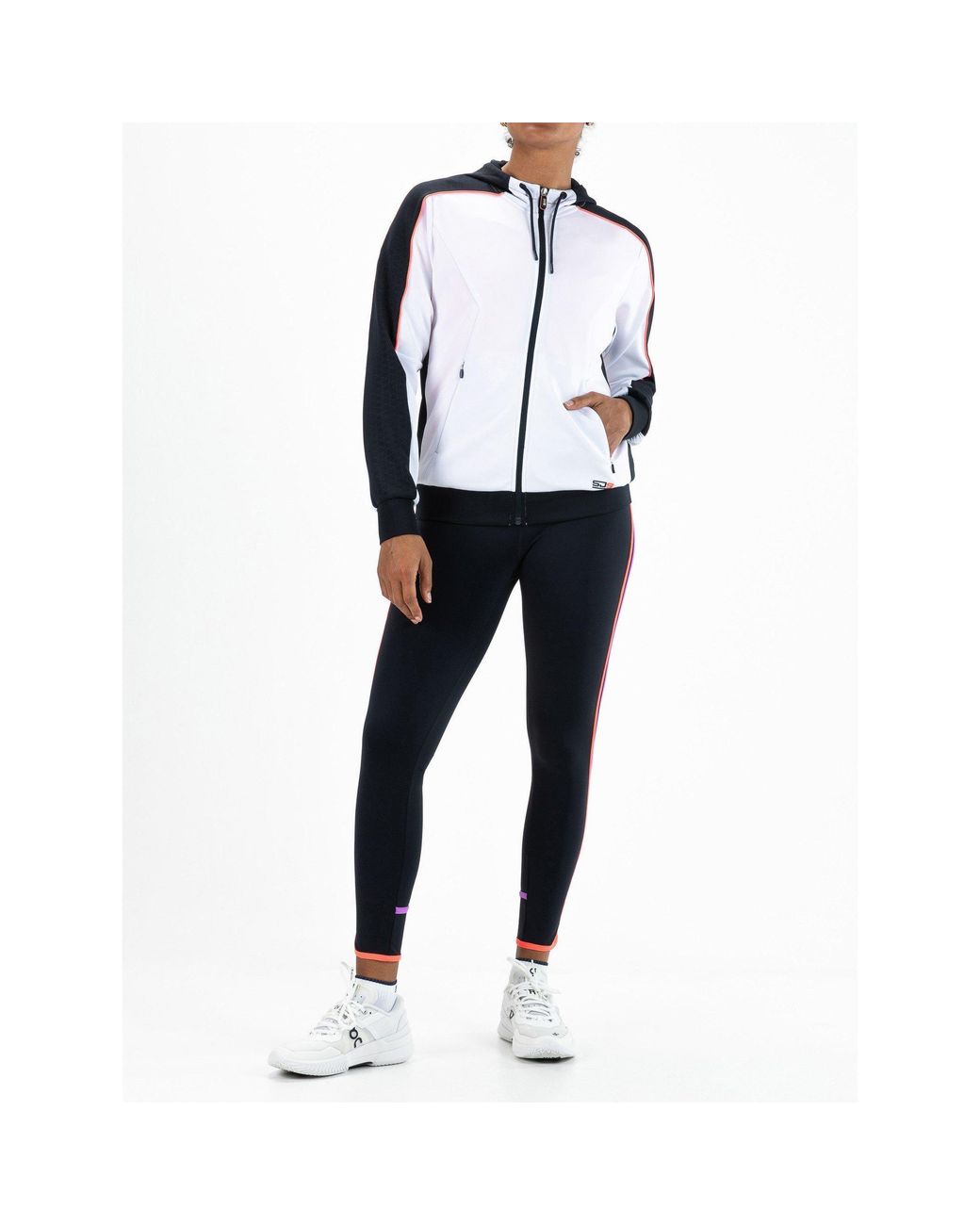 Sjeng Sports Black Feya Performance Training Jacket