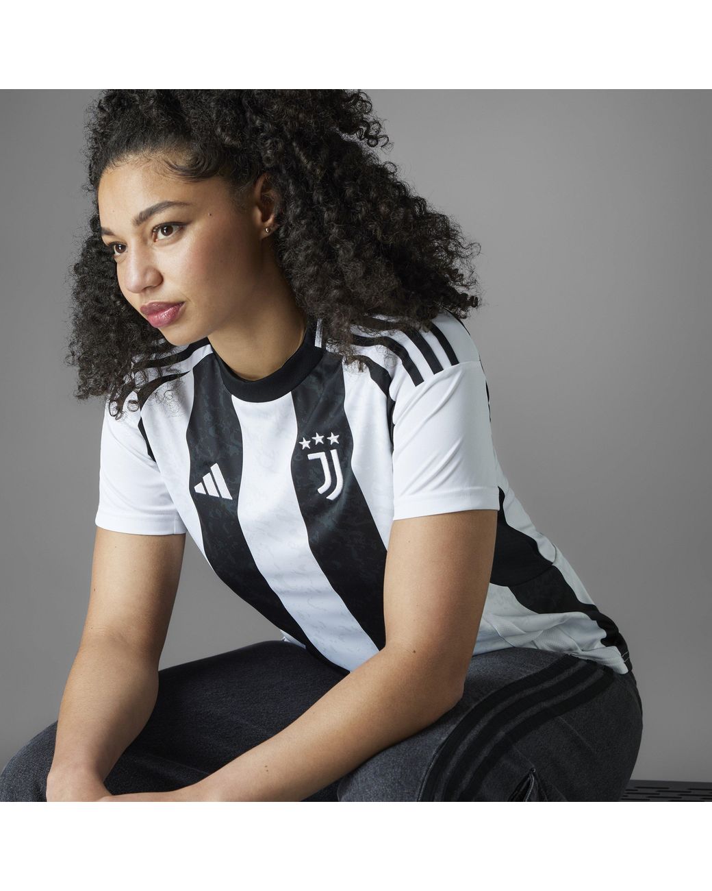 Adidas Blue Juve H Jsy W T-Shirt