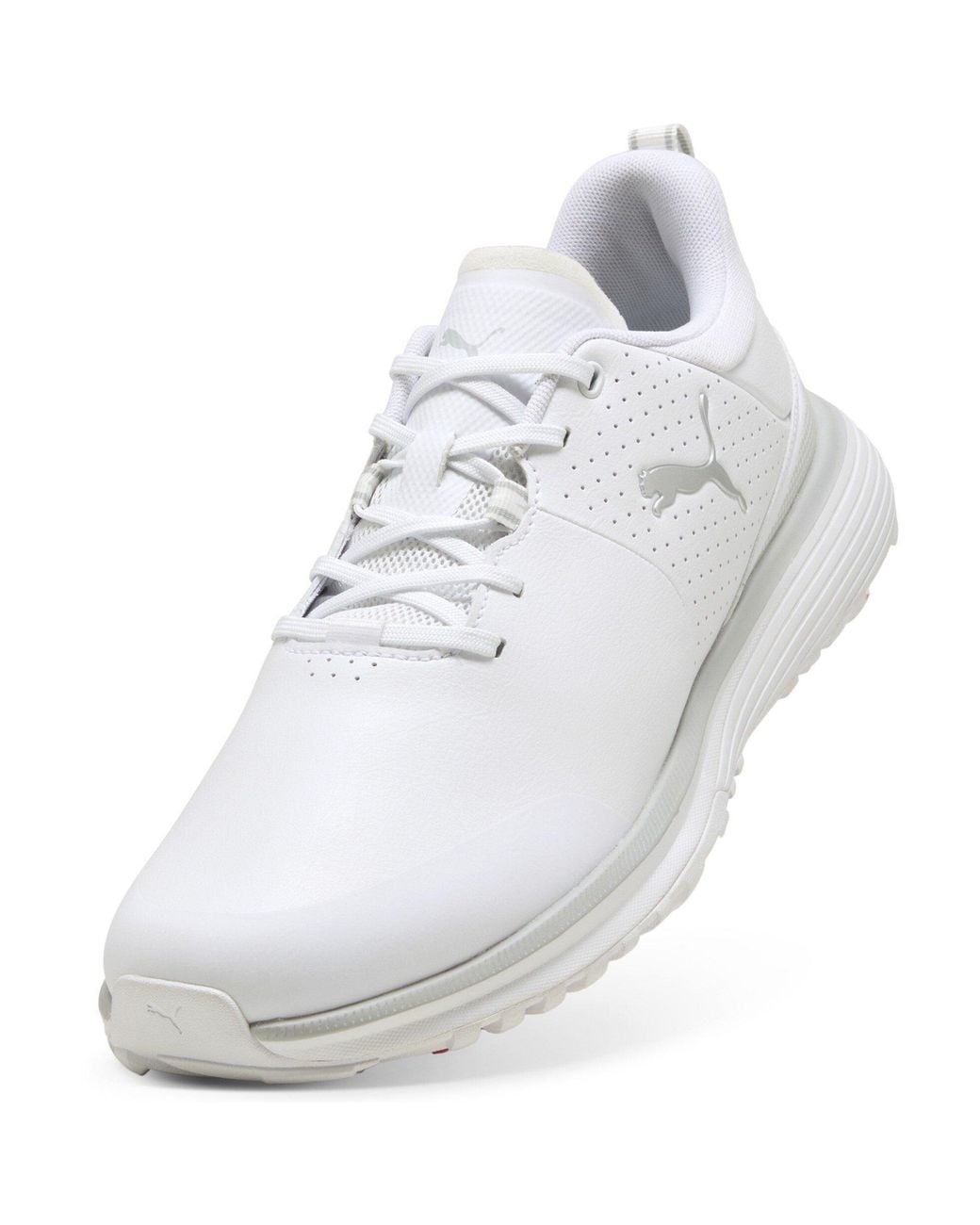PUMA White Fusion Grip St Spiked Golf Shoes for men