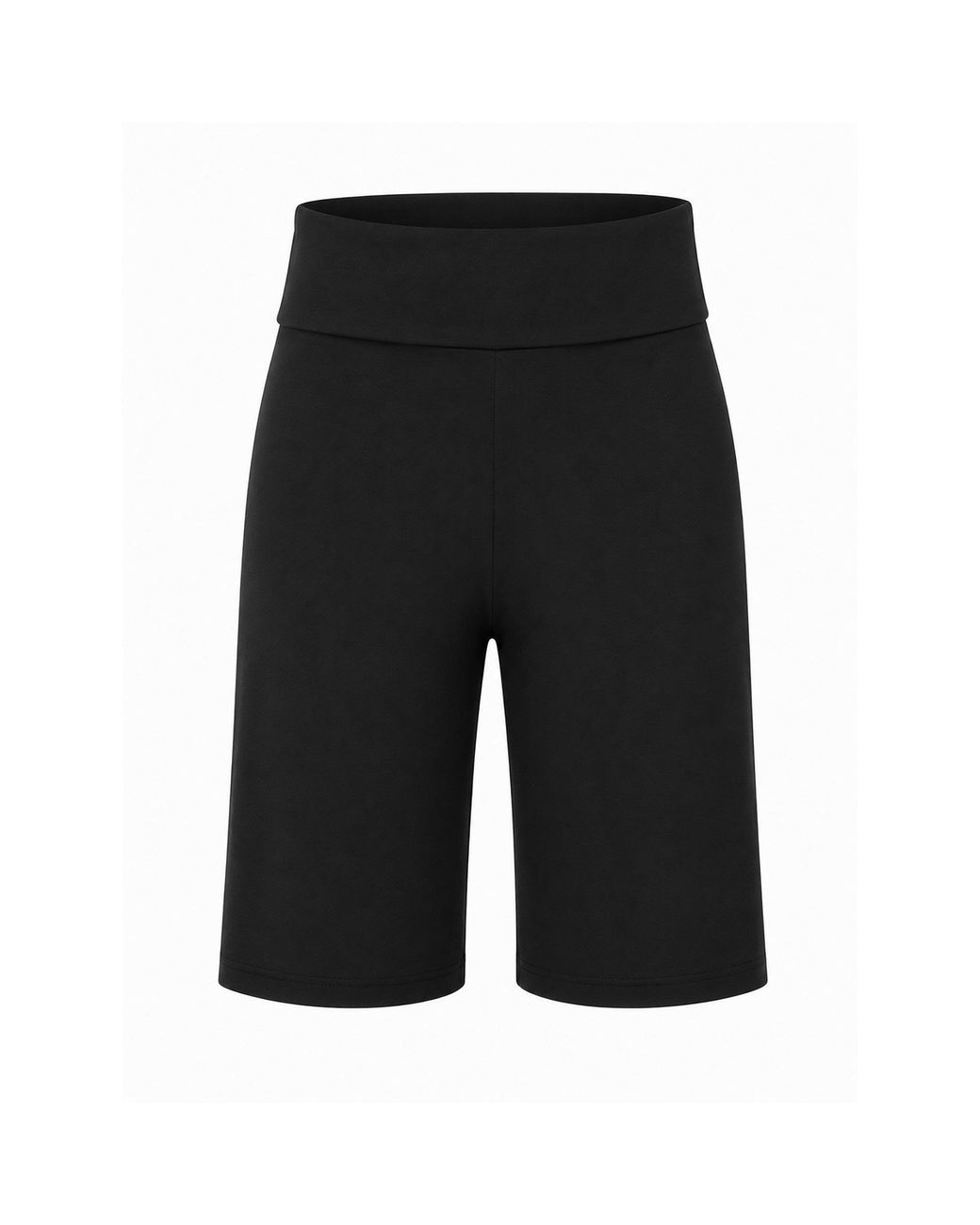 Miso Black Flare Cotton 3/4 Capri