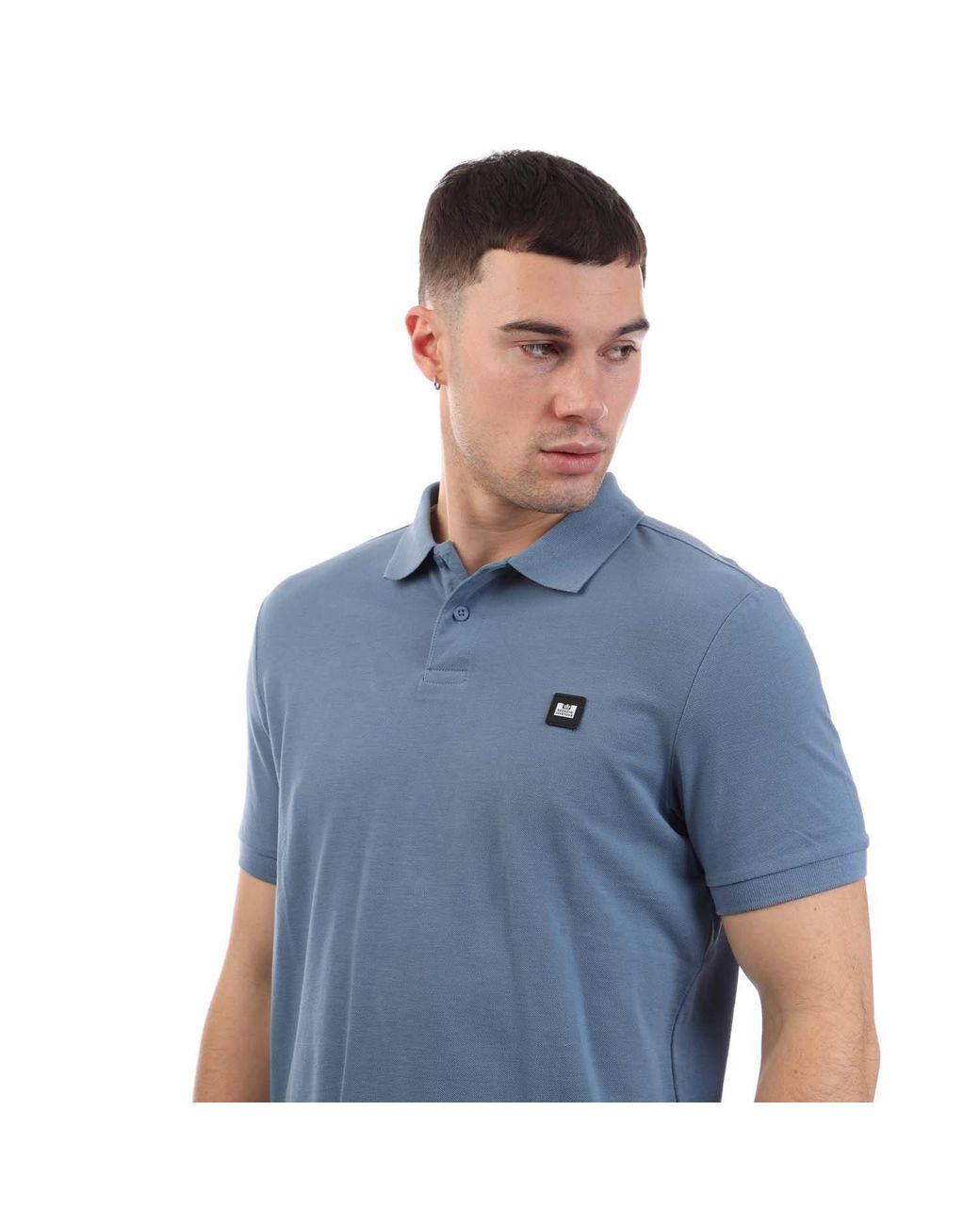 Weekend Offender Blue Barnum Polo Shirt for men