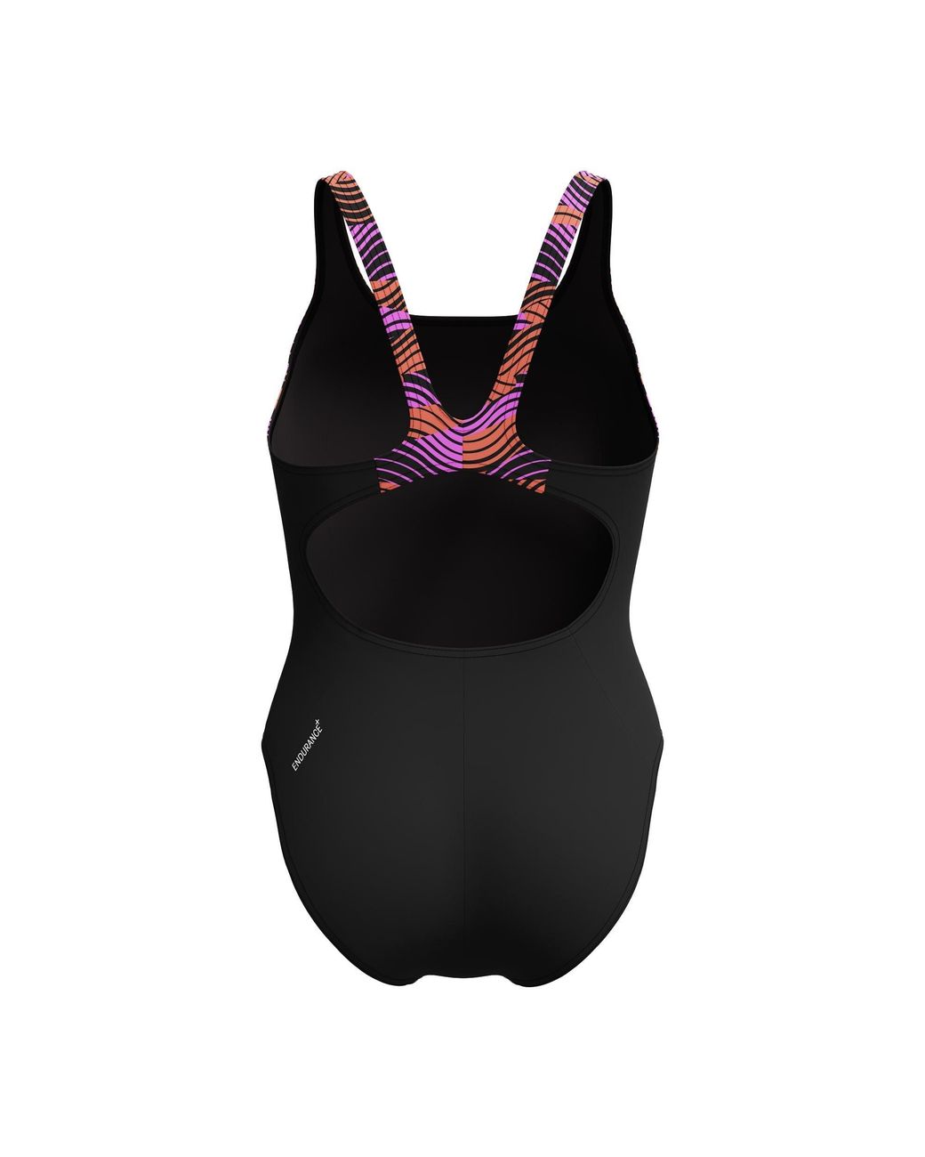 Speedo Black Hb Splice One Piece Swimsuit