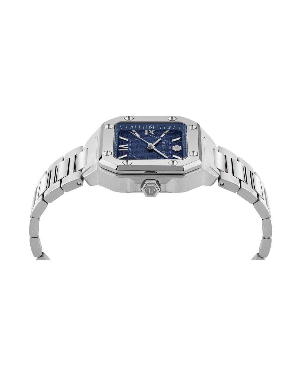 Philipp Plein Metallic Rock Couture Analogue Quartz Watch for men