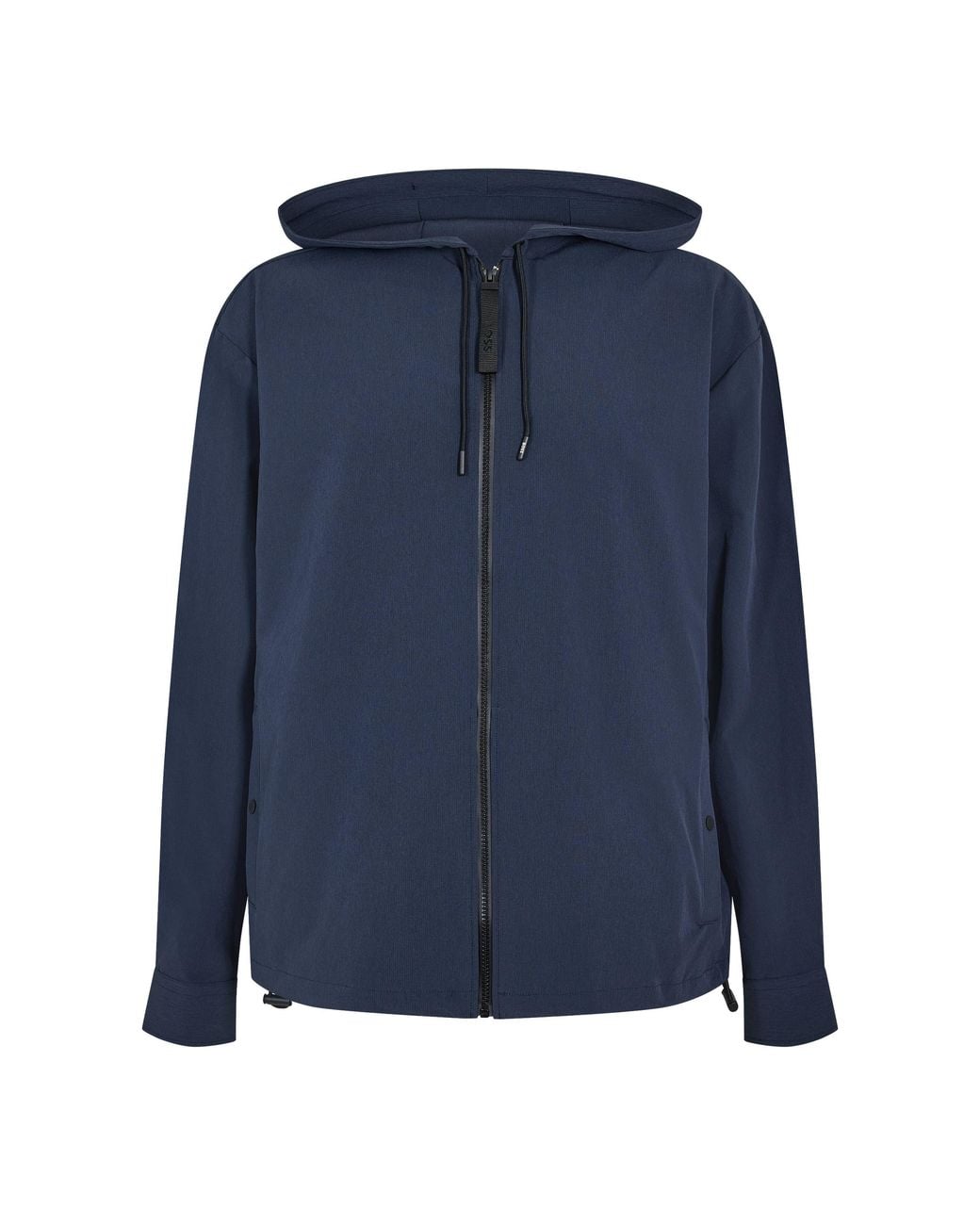 Boss Blue Olson Hood Long Sleeve Oxford Shirt for men