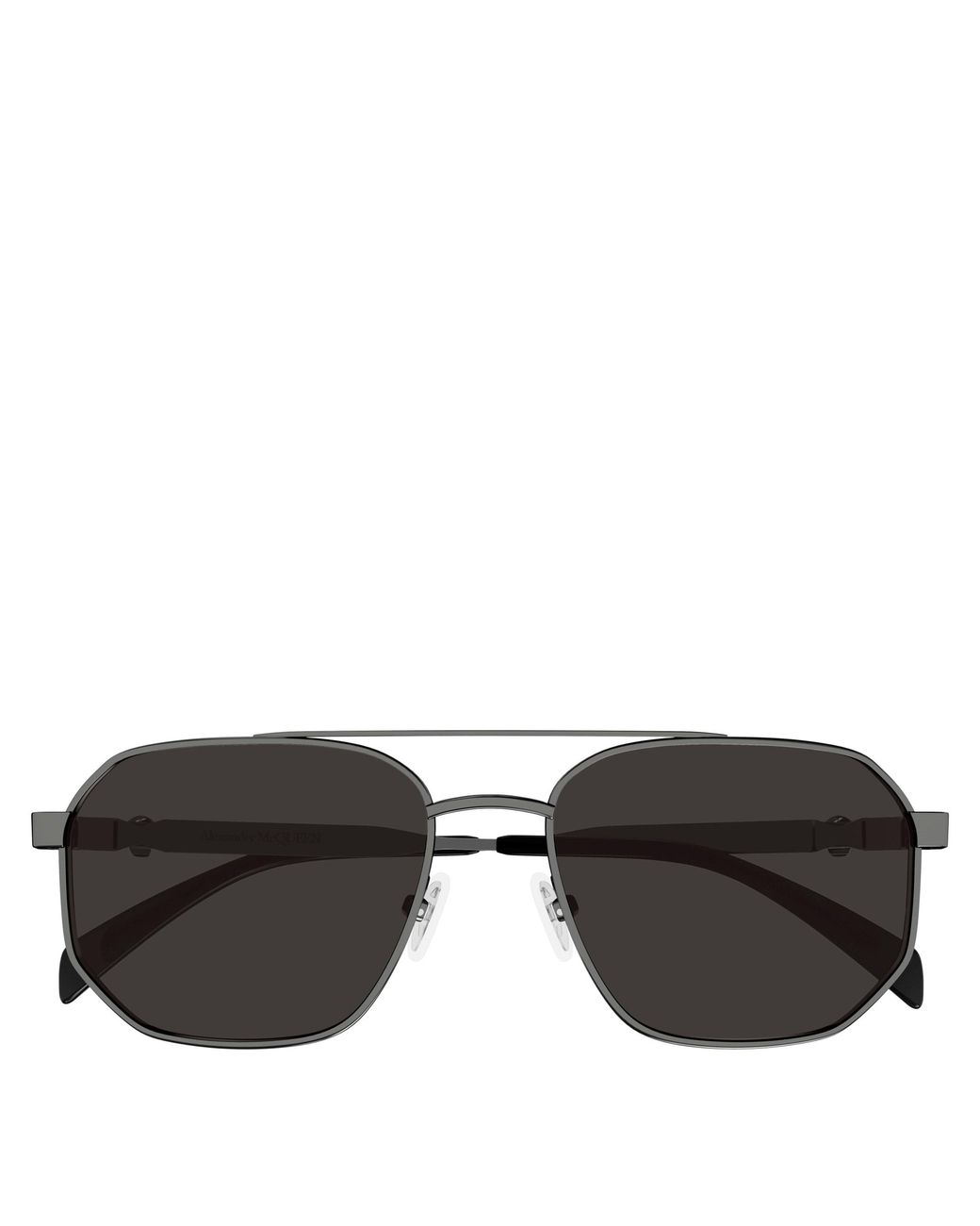 McQueen Gray Am0458S Aviator Sunglasses for men
