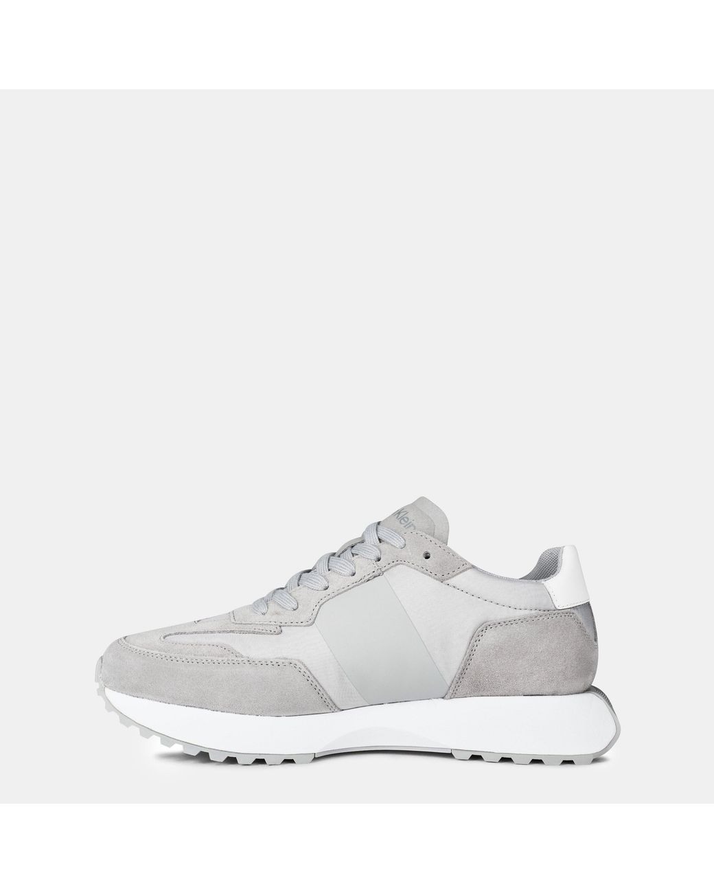 Calvin Klein White Suede Trainers for men