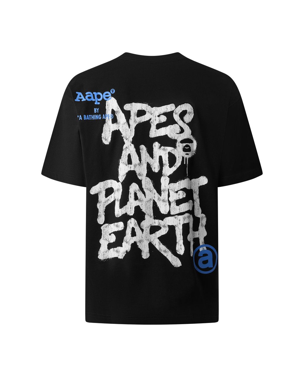 Aape Black T-Shirt for men