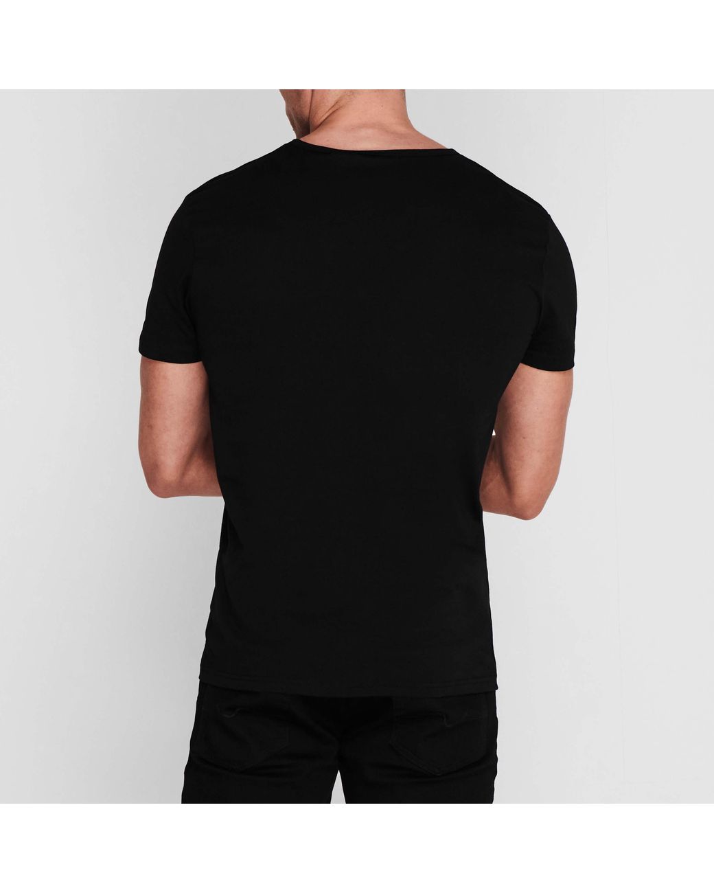 Paul Smith Black Chest Logo T Shirt for men
