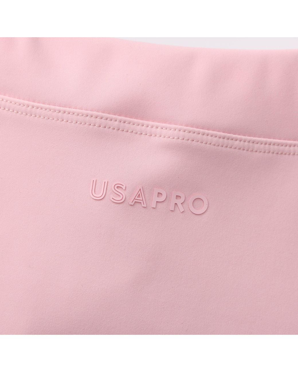 Usa Pro Pink Ruched Tank