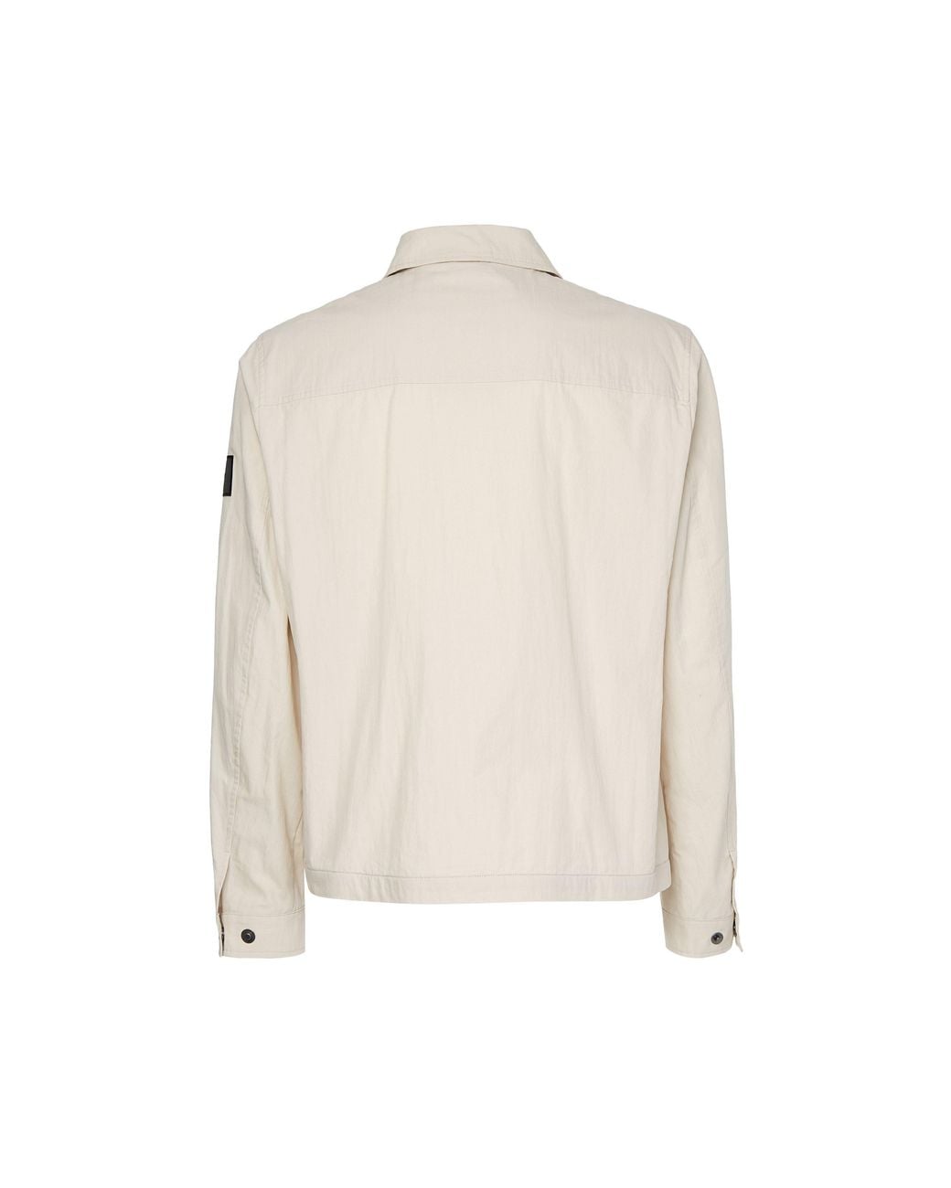 Calvin Klein Natural Lifestyle Cotton Long Sleeve Overshirt for men