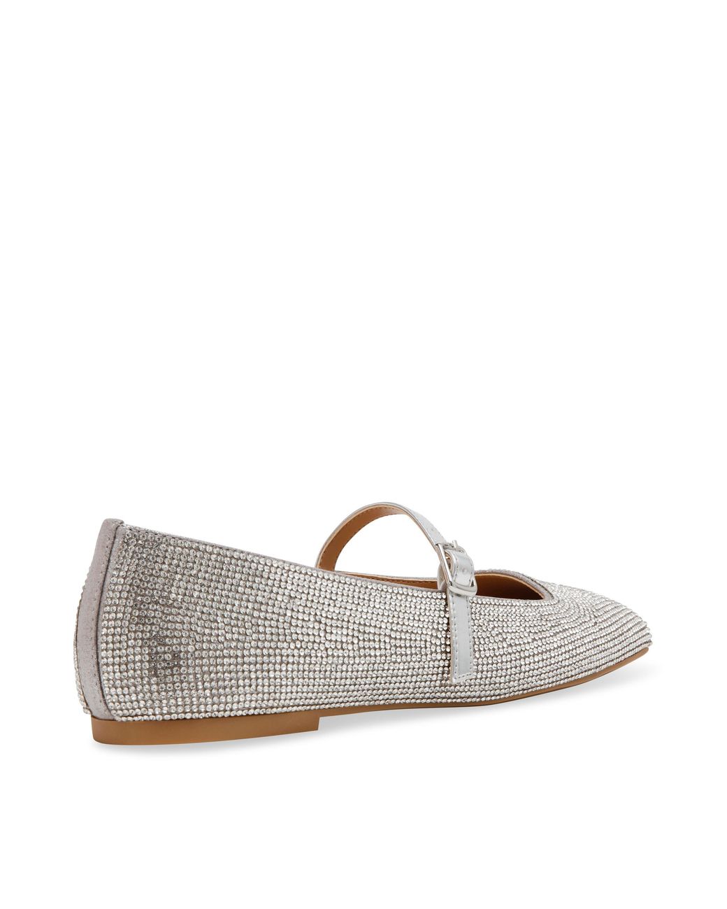 Steve Madden Gray Ezri Ballet Pumps
