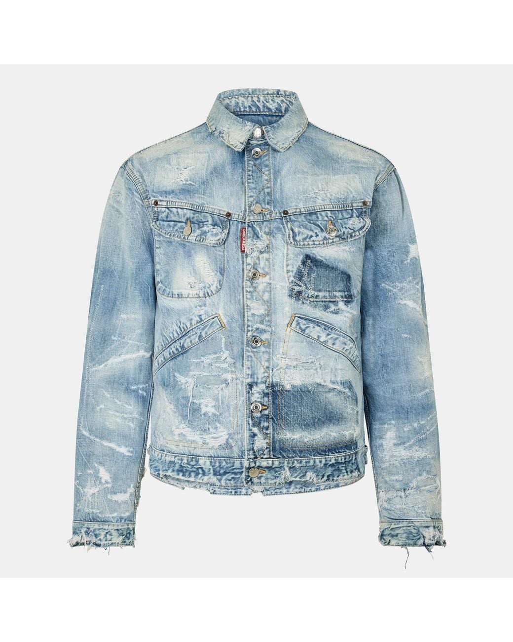 DSquared² Blue Denim Jacket for men