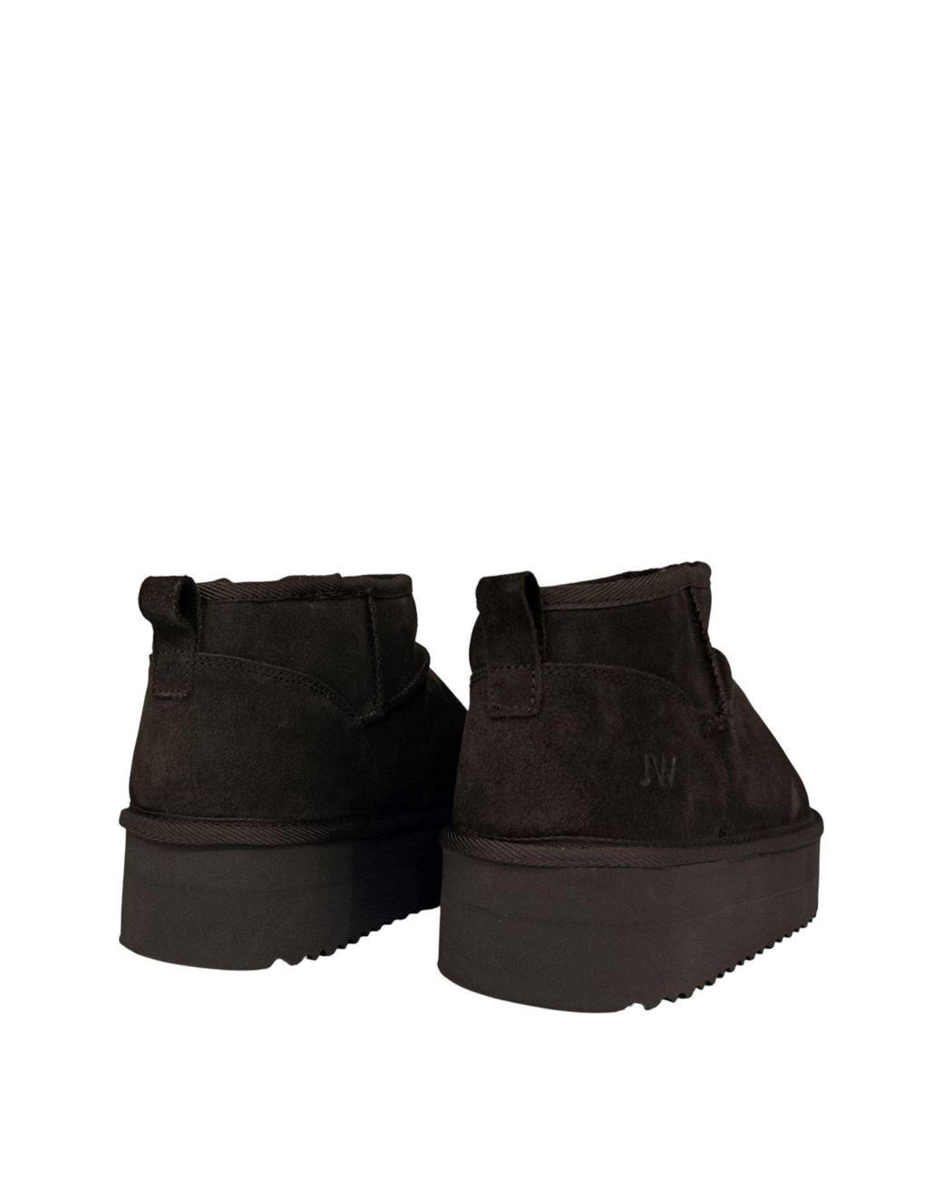 Jack Wills Black Platform Snug Boots