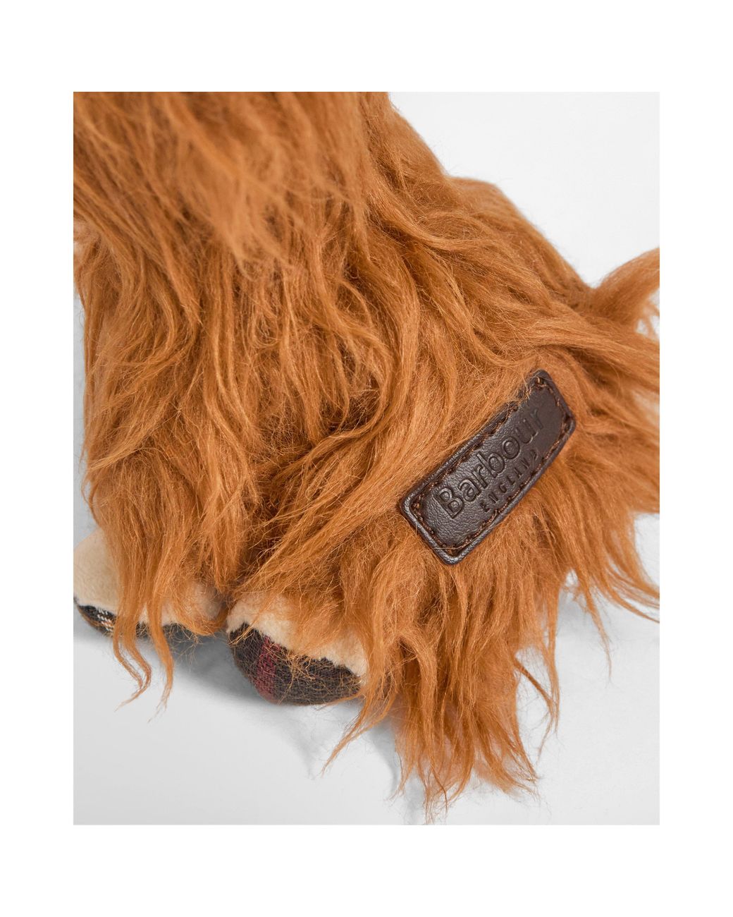Barbour Brown Animal Keyring