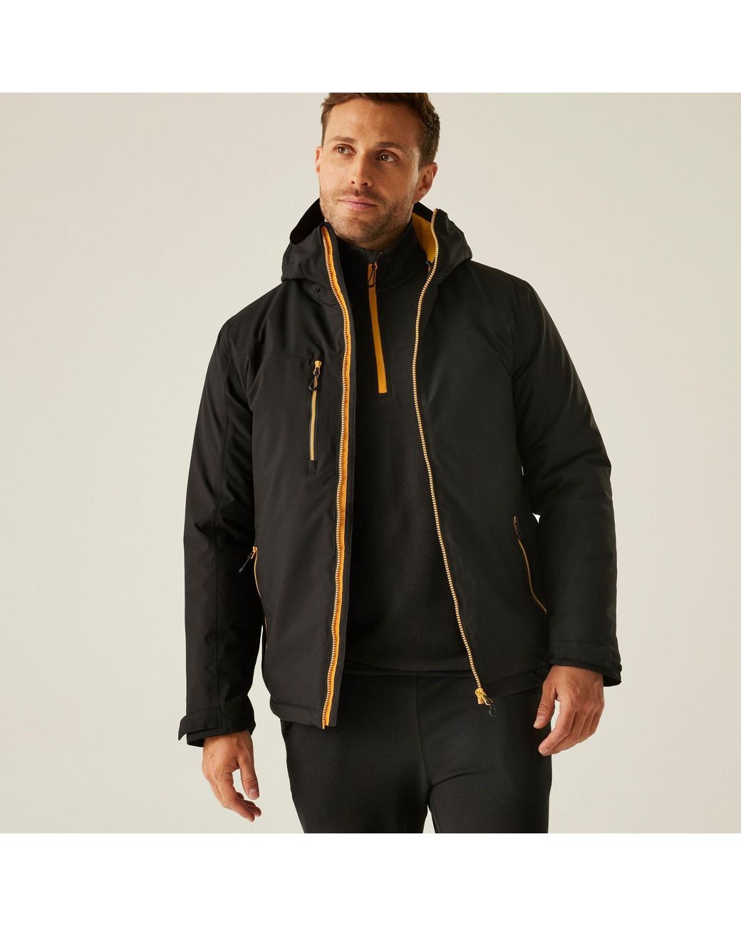 Regatta Black Navigate Insulated Jacket for men