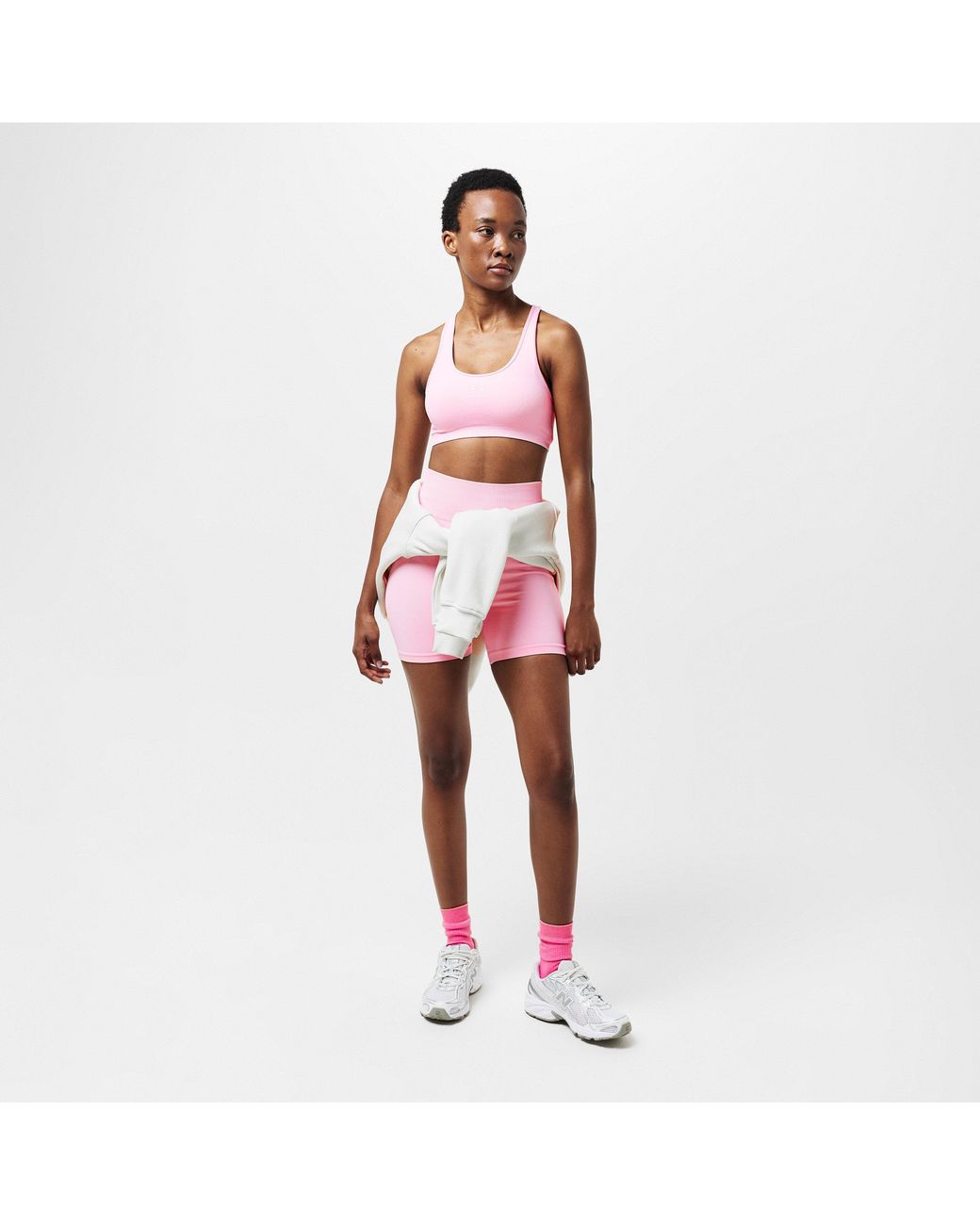 P.E Nation Pink Restore Medium Impact Sports Bra