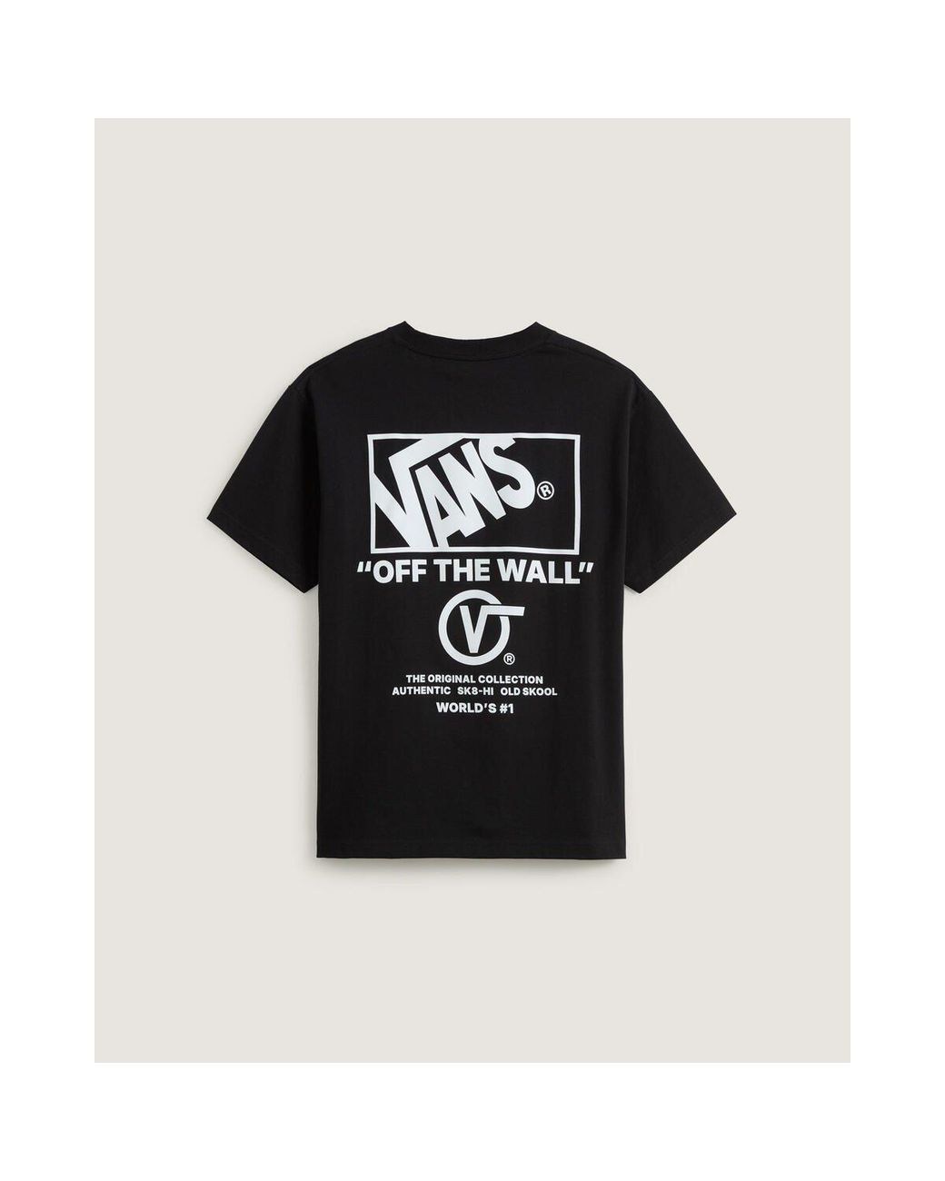 Vans Black Stockpile Ss Tee for men