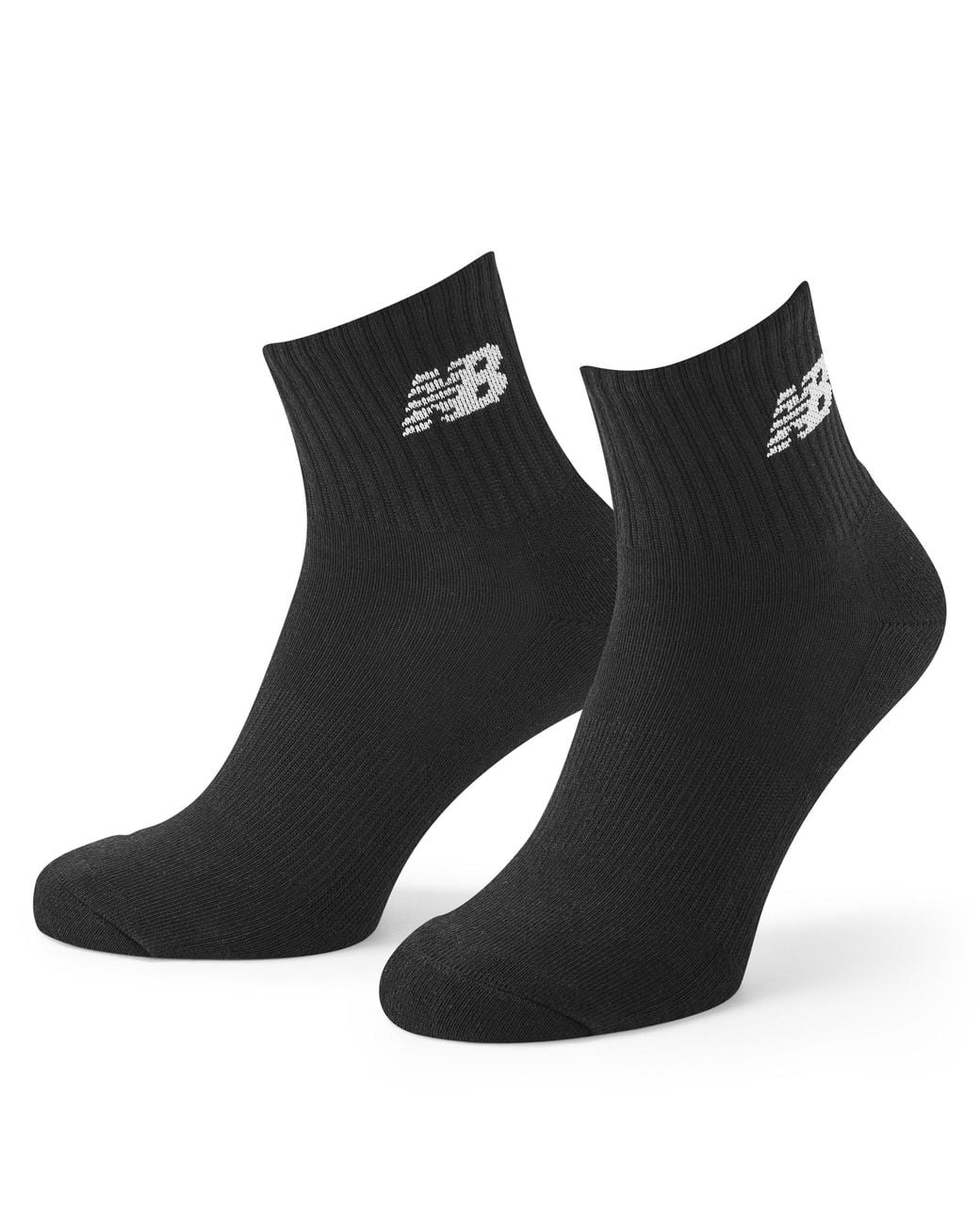 New Balance Black Everyday Ankle Socks 3-Pack Adults