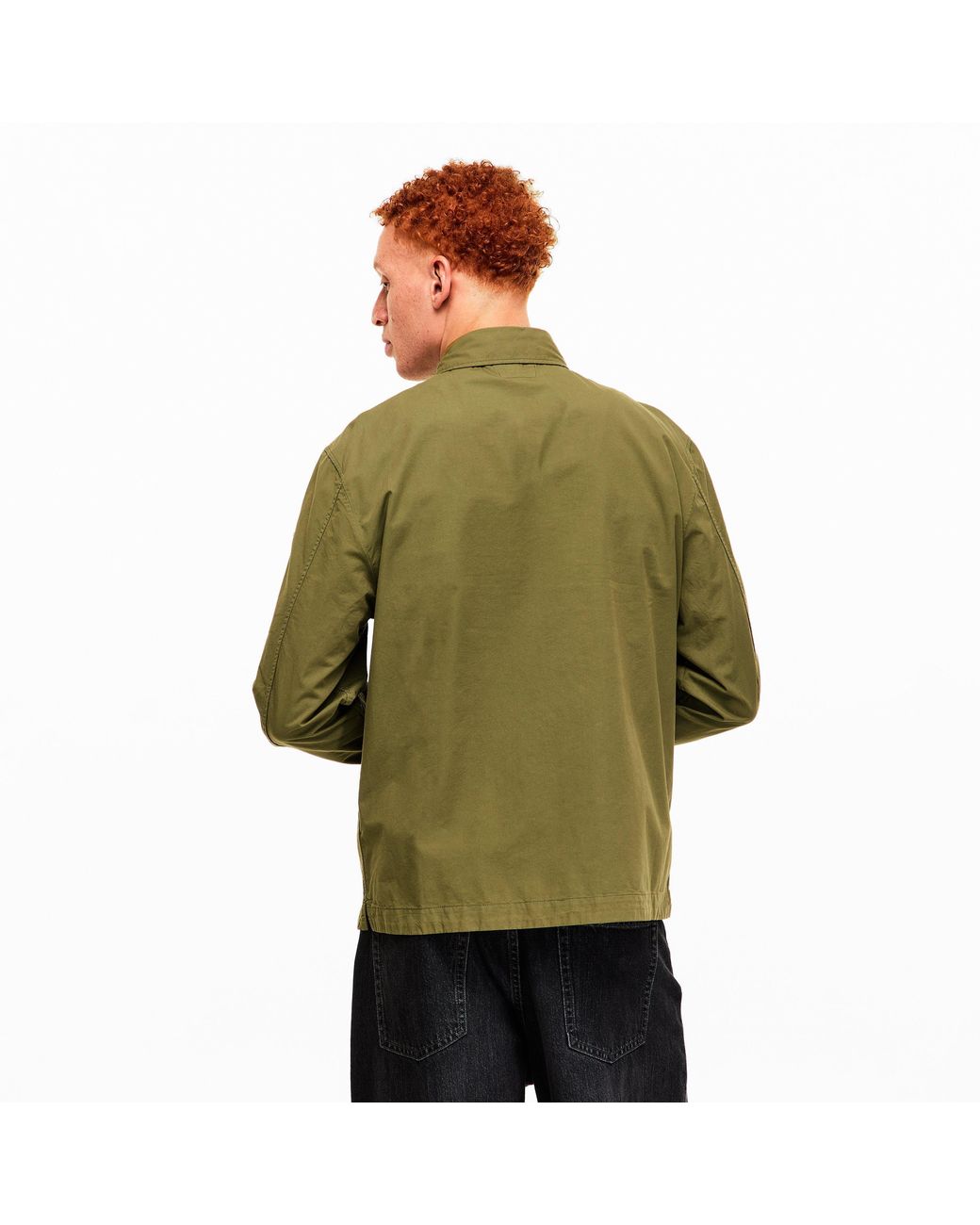 C P Company Green Gabard Overshirt for men