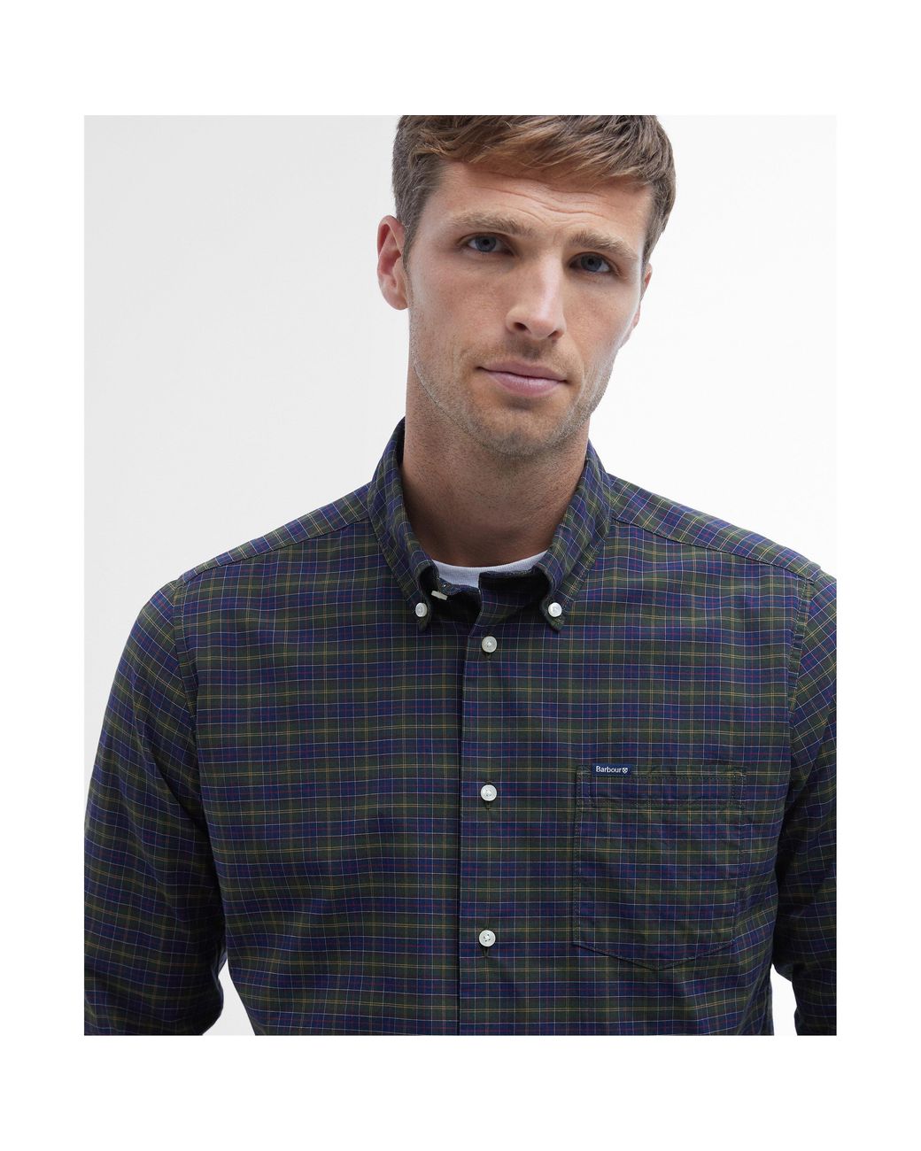 Barbour Black Lomond Tailored Shirt for men
