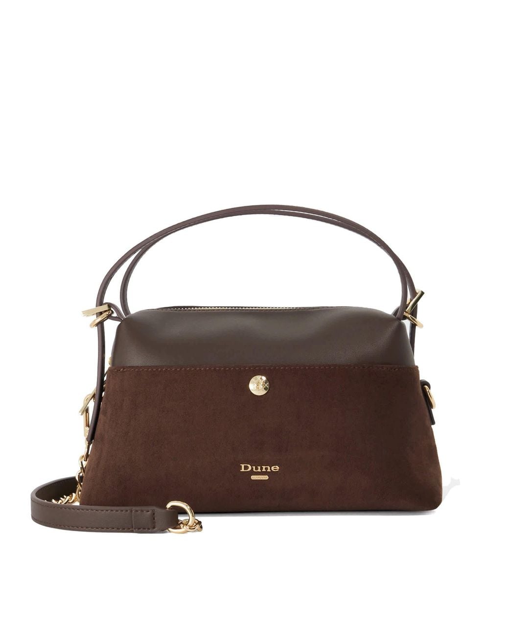 Dune Brown Duxberry Top-Handle Bag