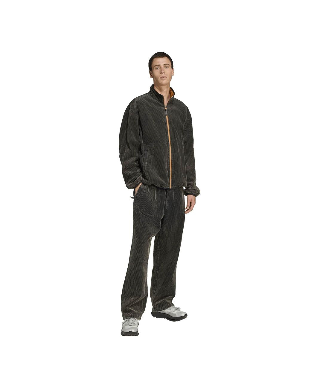 Adidas Black Eqt Full-Zip Short Puffer Jacket for men