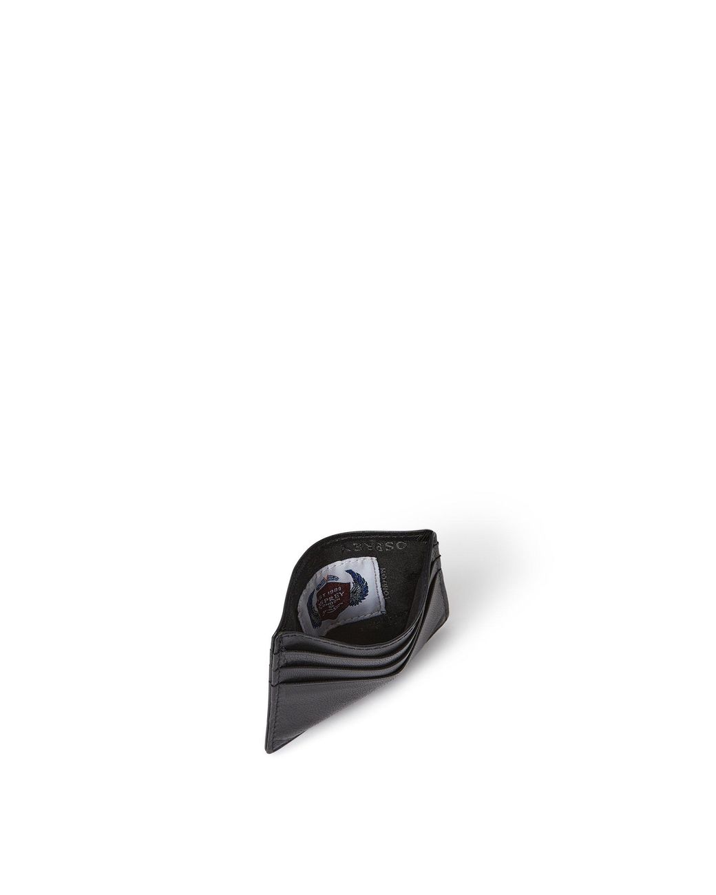 Osprey Black Wesley Card Holder for men