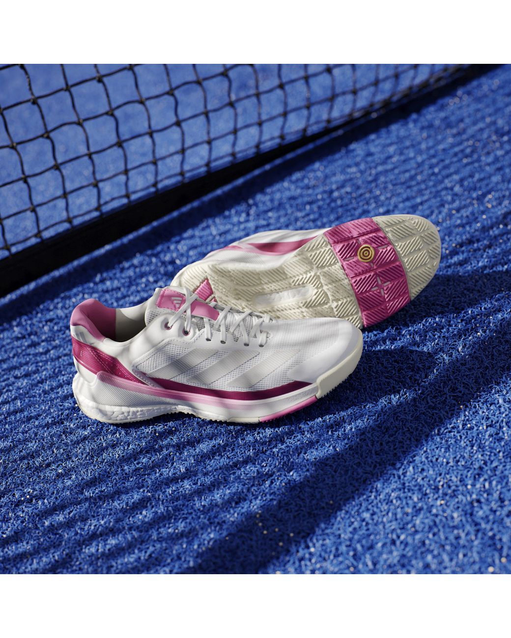 Adidas Purple Crazyquick Boost Padel Shoes