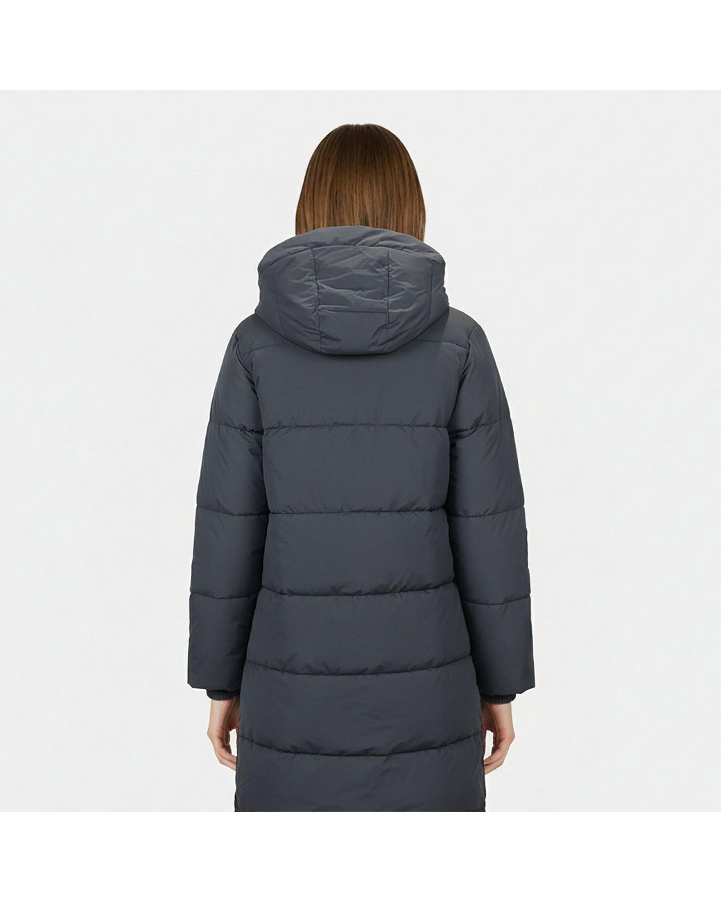 Jack Wills Blue Water Resistant Wind Resistant Detachable Hood Short Puffer Jacket