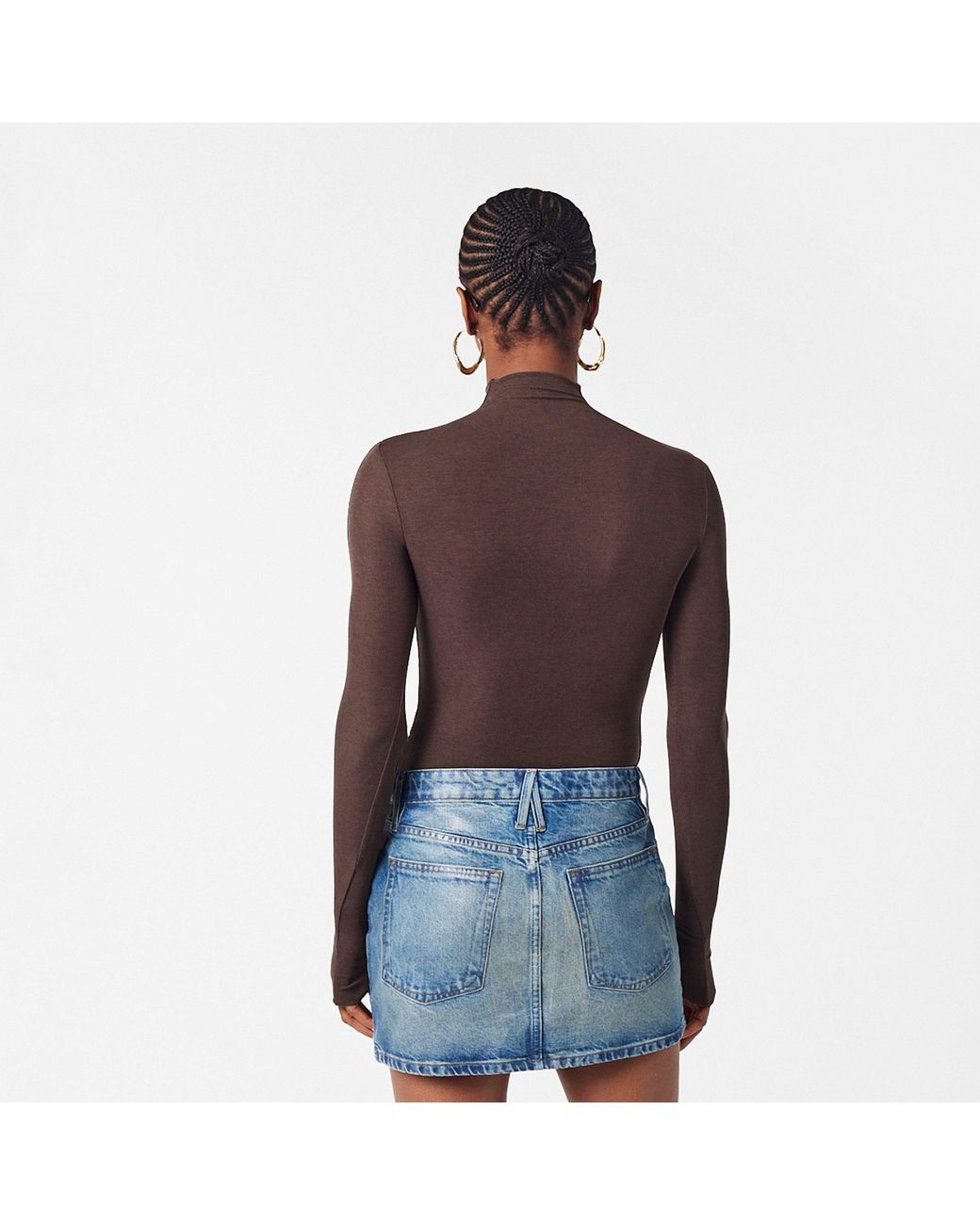WRSTBHVR Brown Worst B Amber Body Bodysuit