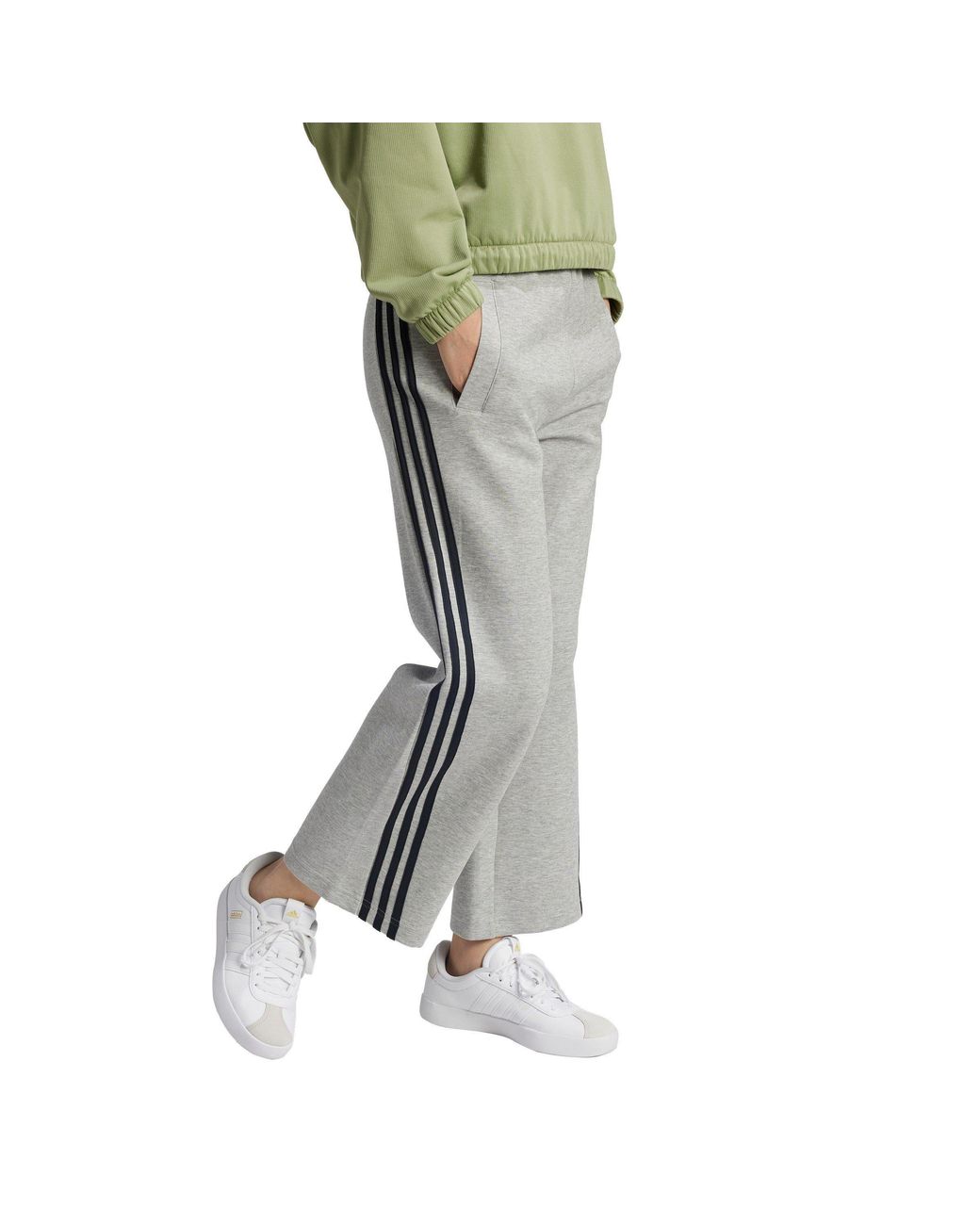 Adidas Gray Open Joggers