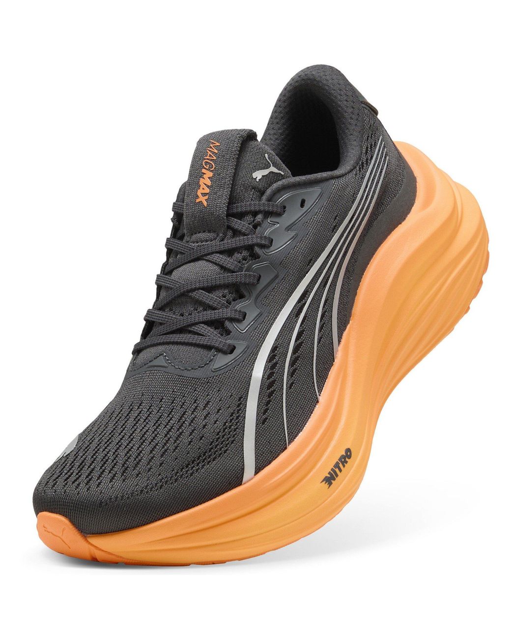PUMA Blue Magmax Nitro Running Shoes for men