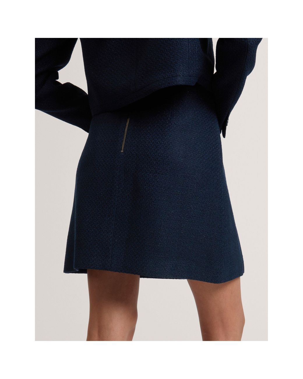 Ted Baker Blue Mini Skirt