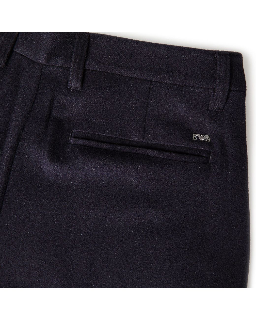 Emporio Armani Blue Trouser for men