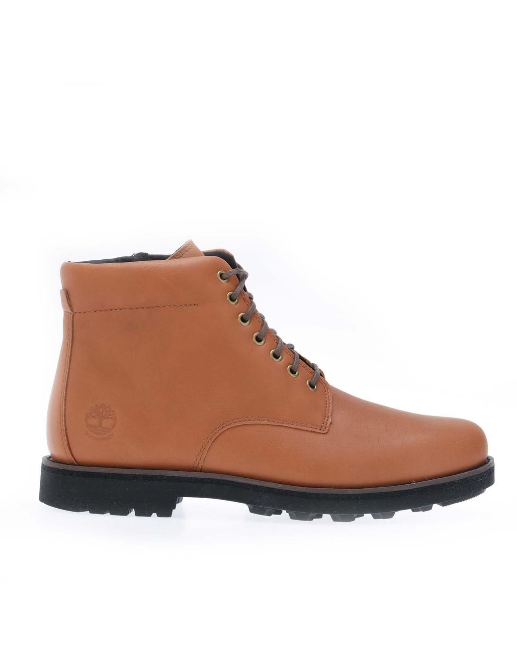 Timberland Brown Mid Zip Up Waterproof Boots for men