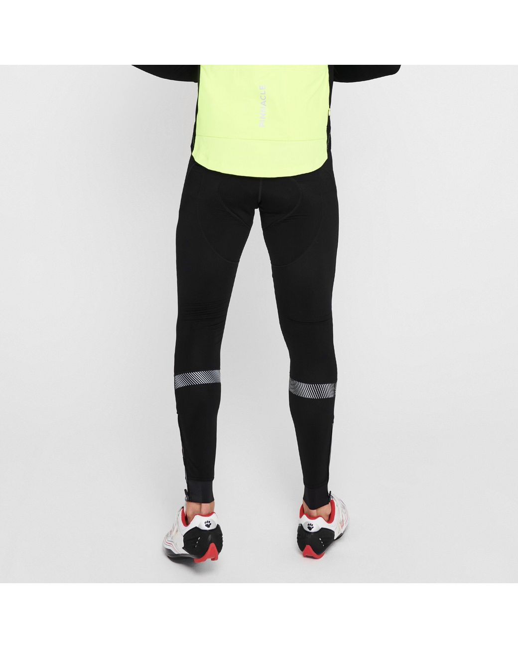 Pinnacle Black Race Cycling Tights for men