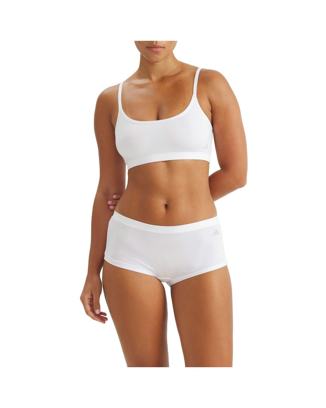 Adidas Black Sport Active Modal Comfort Scoop Bralette