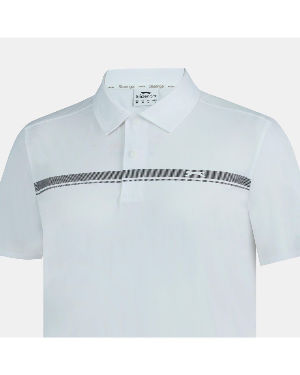 Slazenger 1881 Blue Slagenzer Golf Short Sleeve Performance Polo Shirt for men