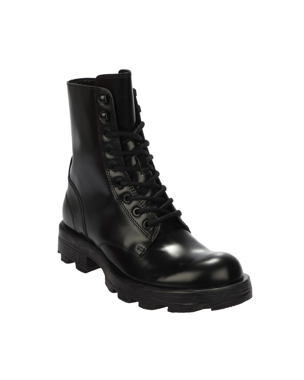 DIESEL Black D-Hammer Boots