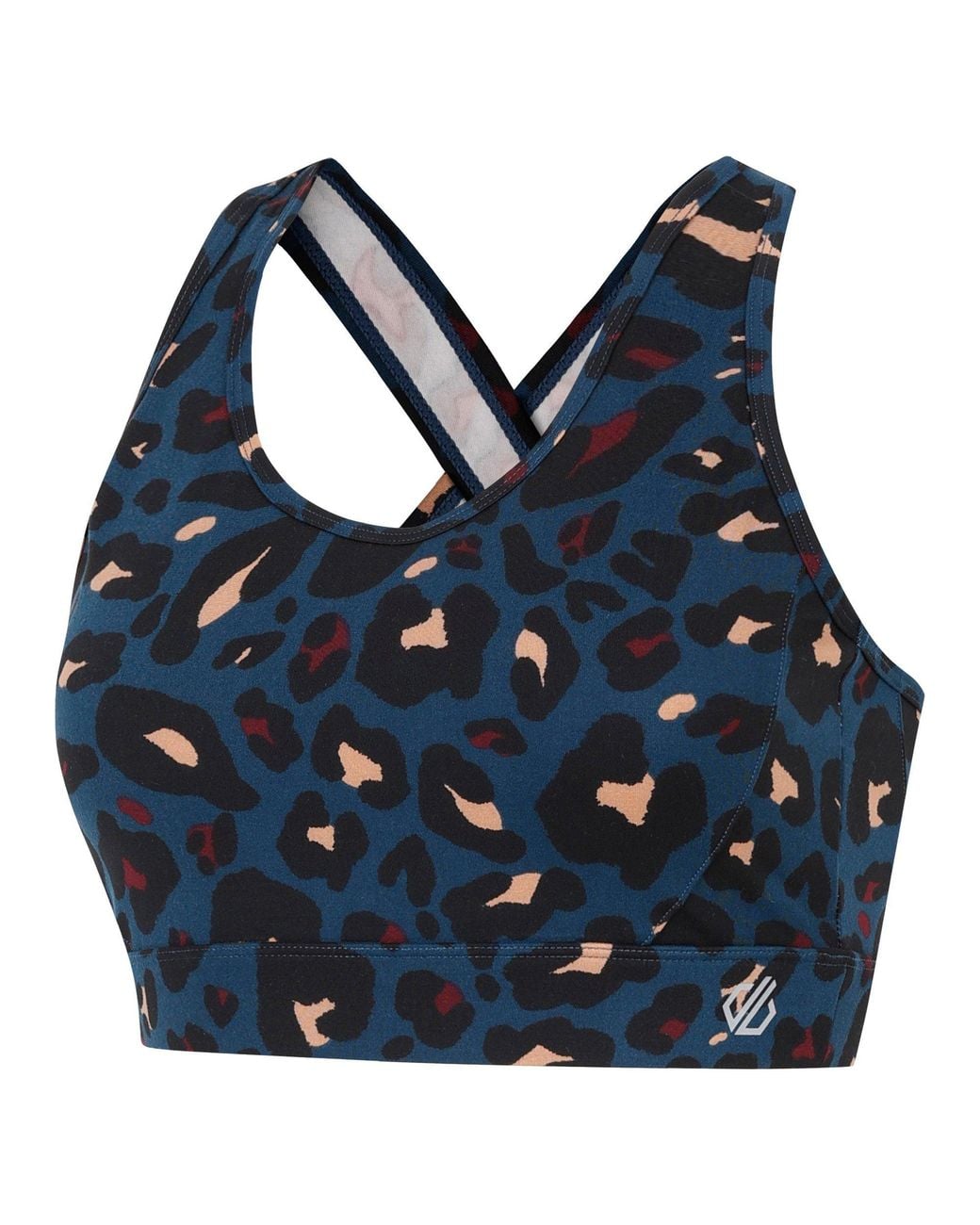 Dare 2b Blue Swift Ii Medium Impact Sports Bra