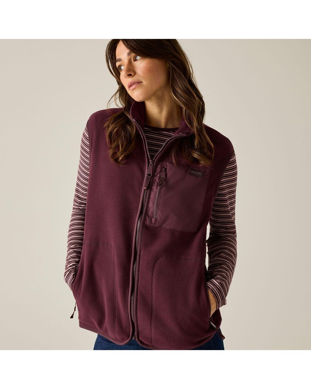 Regatta Red Frankie Fleece Bodywarmer