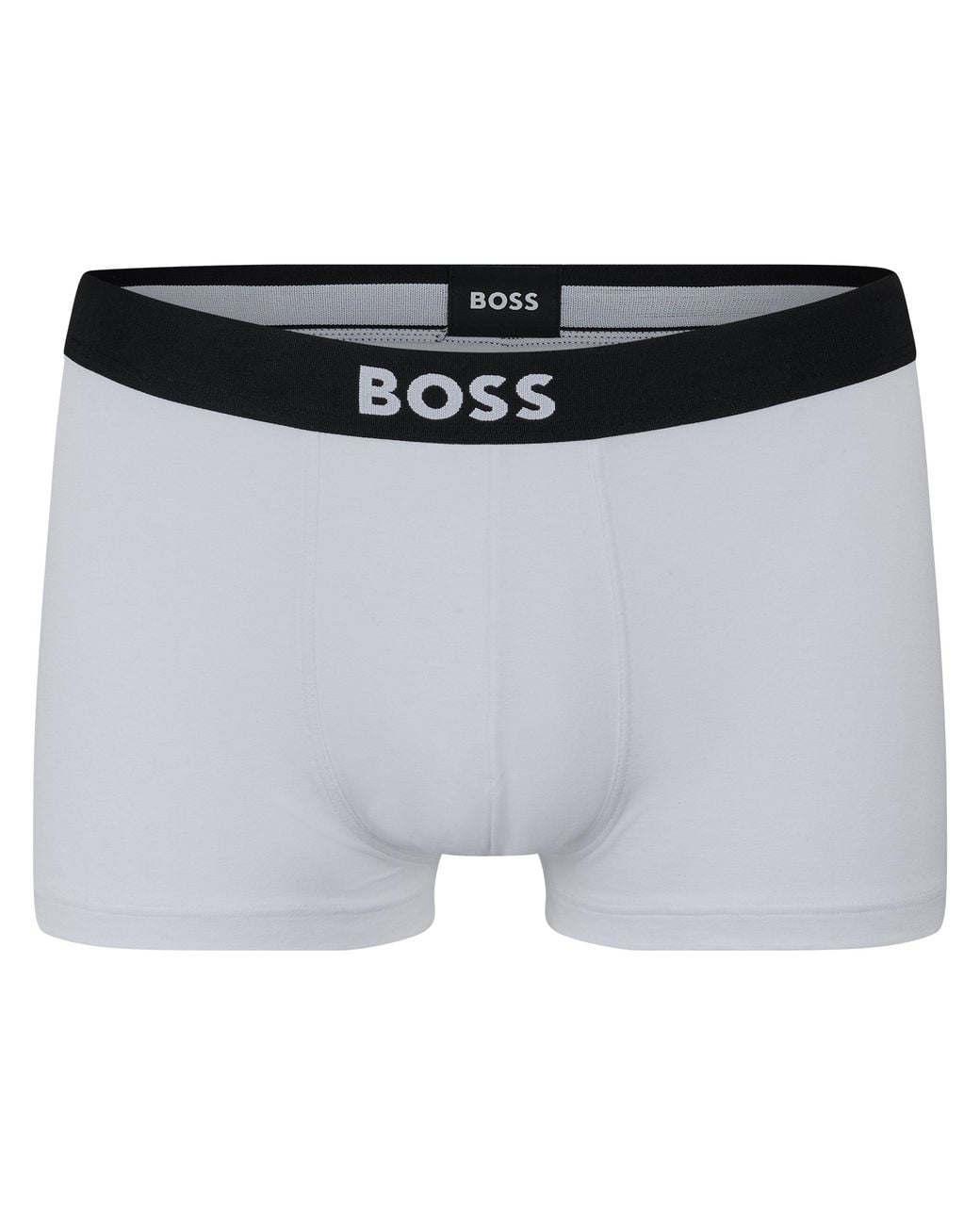Boss Gray 3 Pack Boxers With Logo Waistband for men