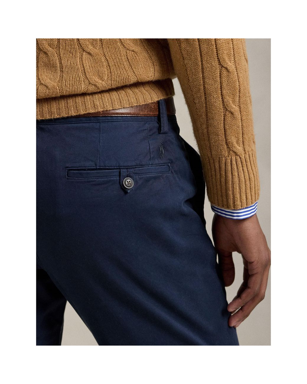 Polo Ralph Lauren Blue Bedford Twill Chinos for men