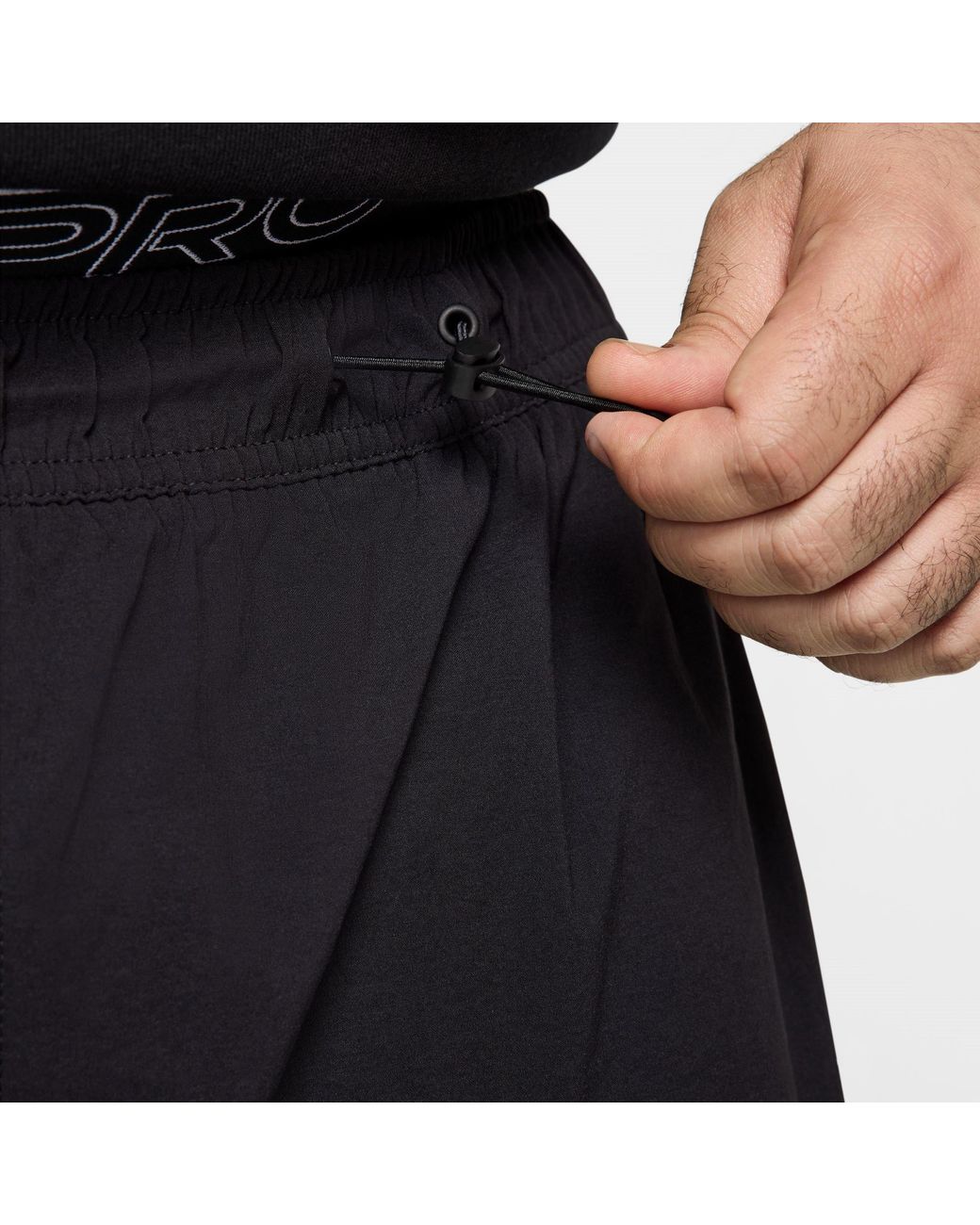 Nike Black Tech Woven Oversized Trousers for men