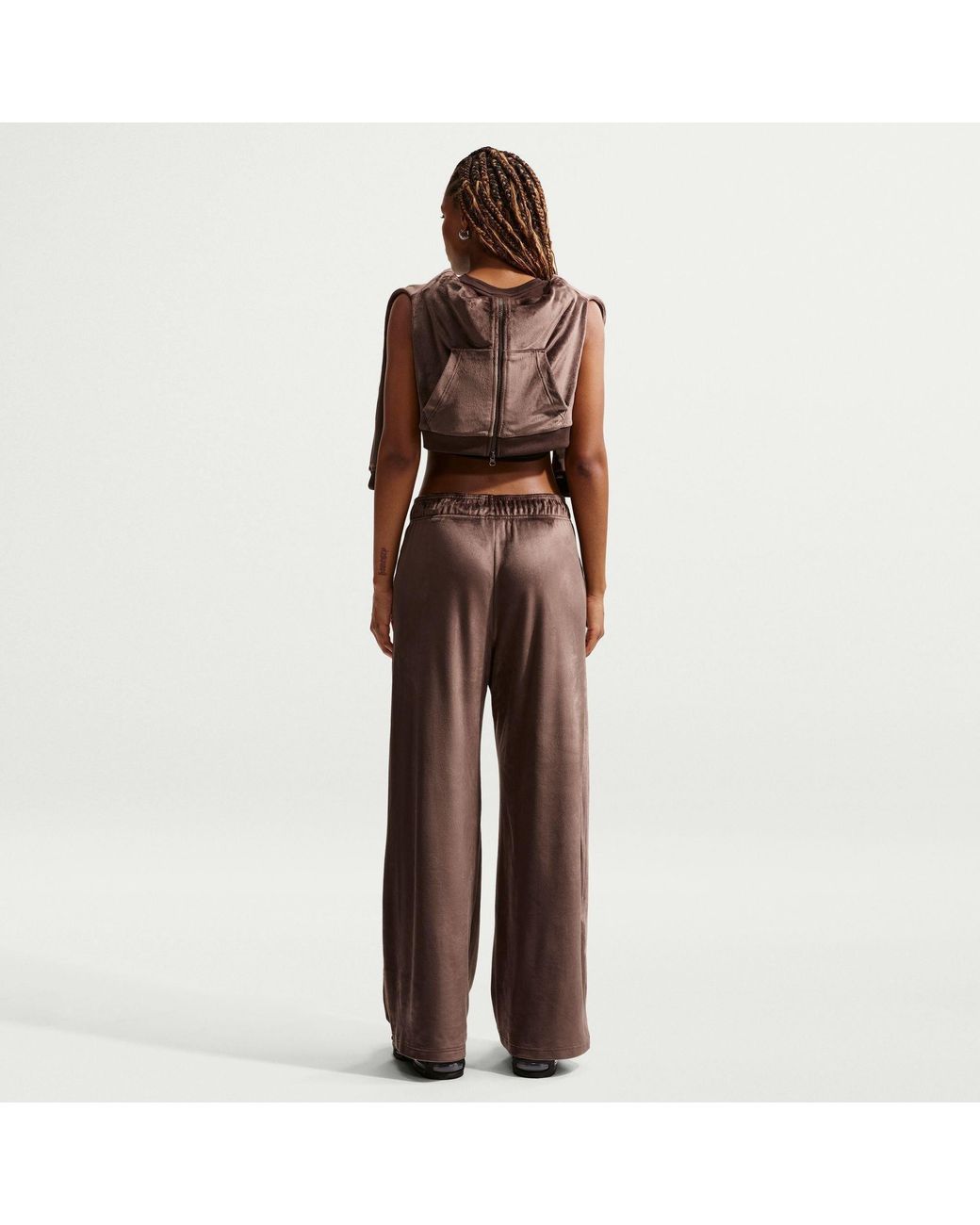Nike Brown Velour Pants
